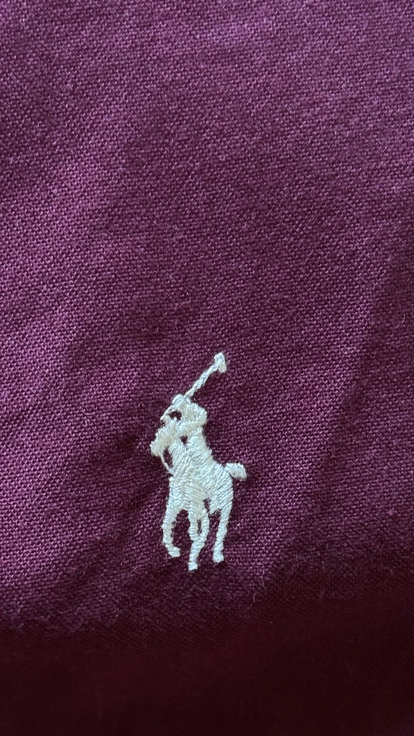 Chemise bordeaux Ralph Lauren  - S