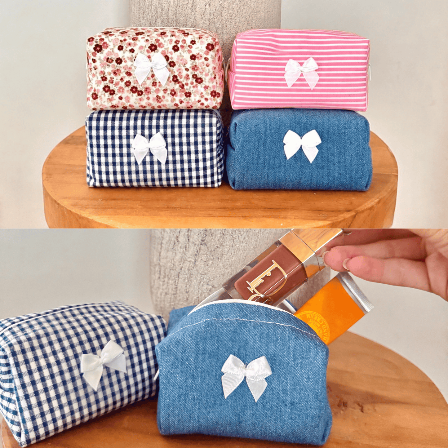 Mini trousse pour essentiels fait main