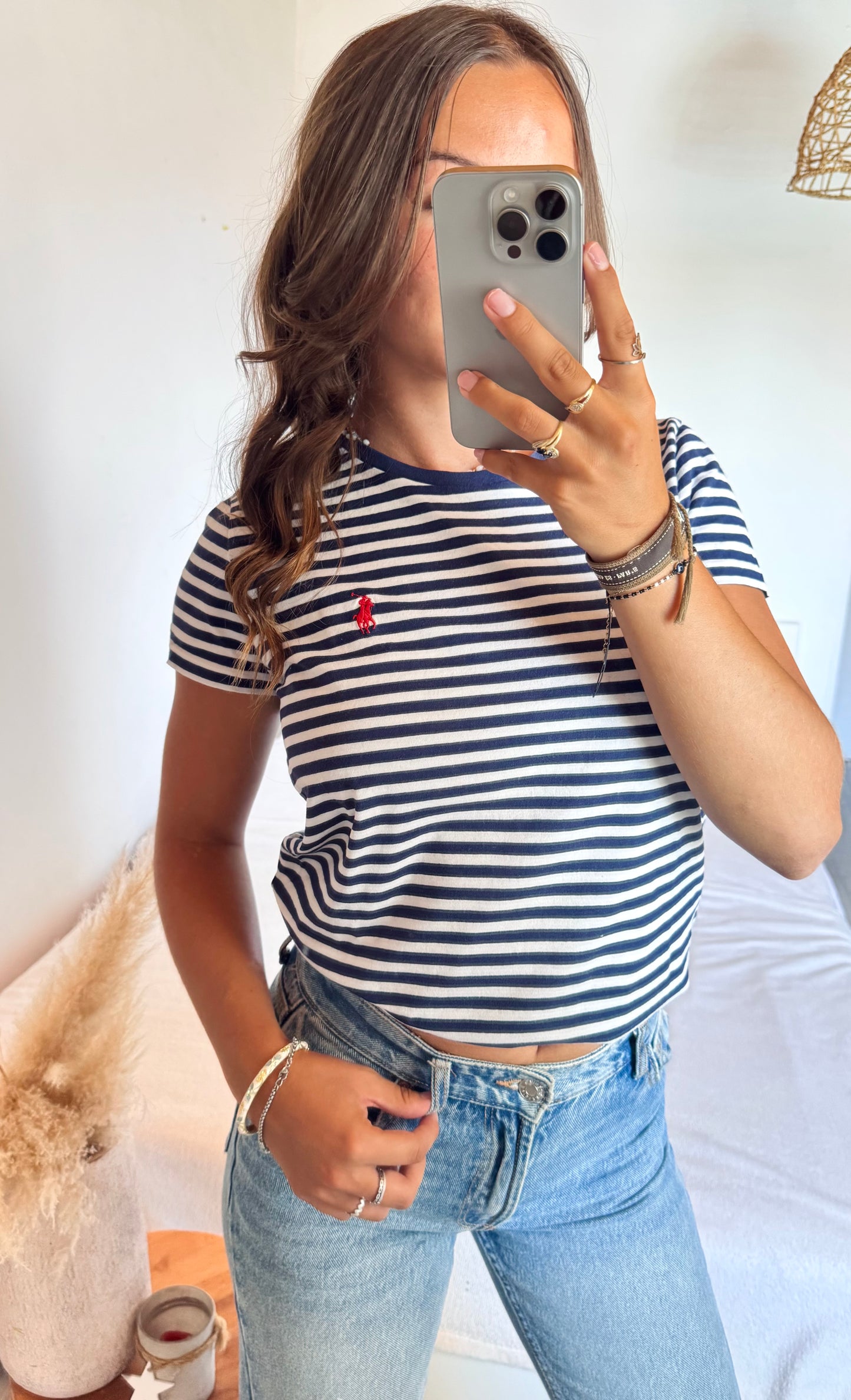 T-shirt marinière Ralph Lauren - S