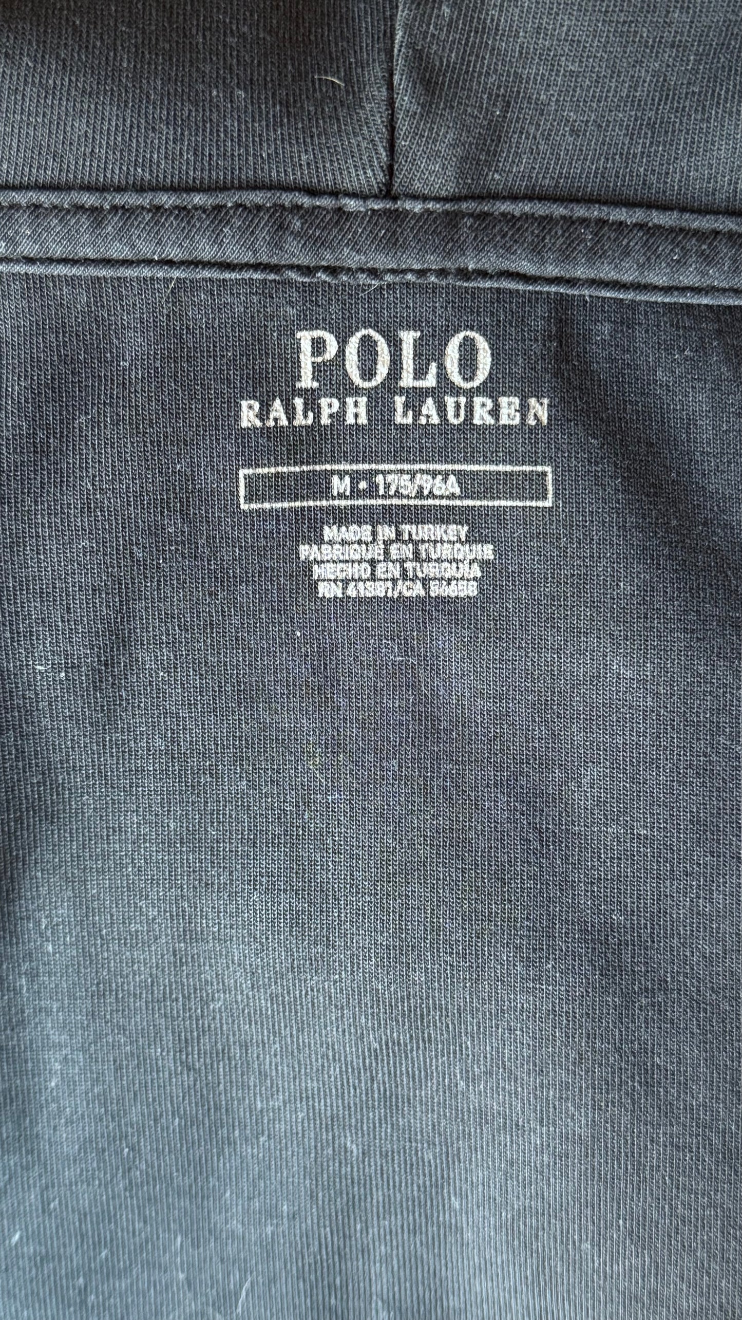 Veste à capuche noire Ralph Lauren - M unisex