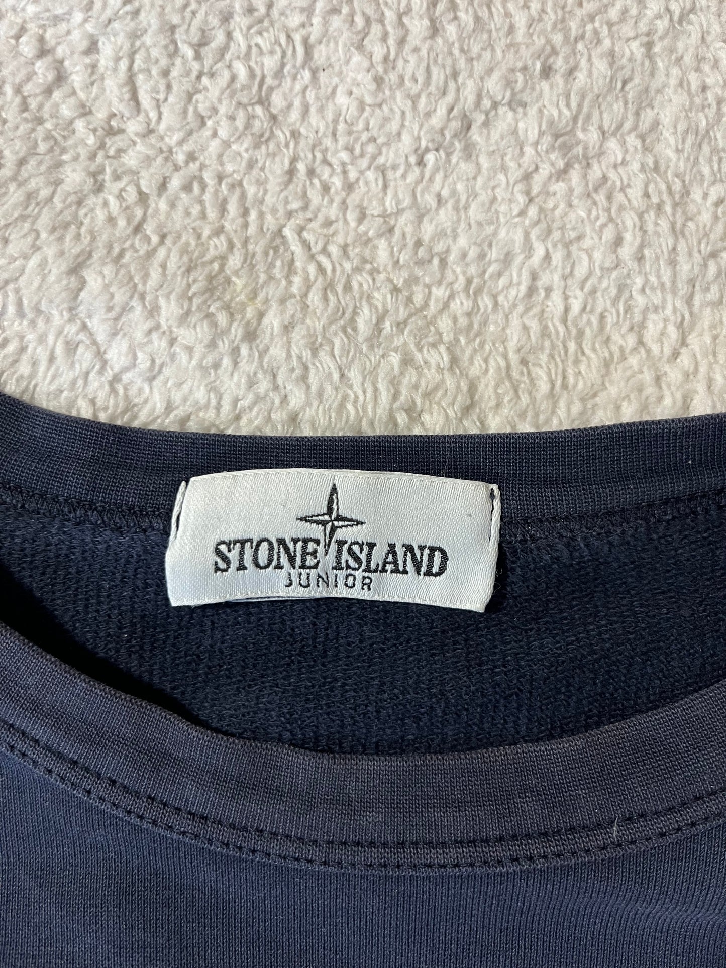 Pull bleu marine Stone Island - M