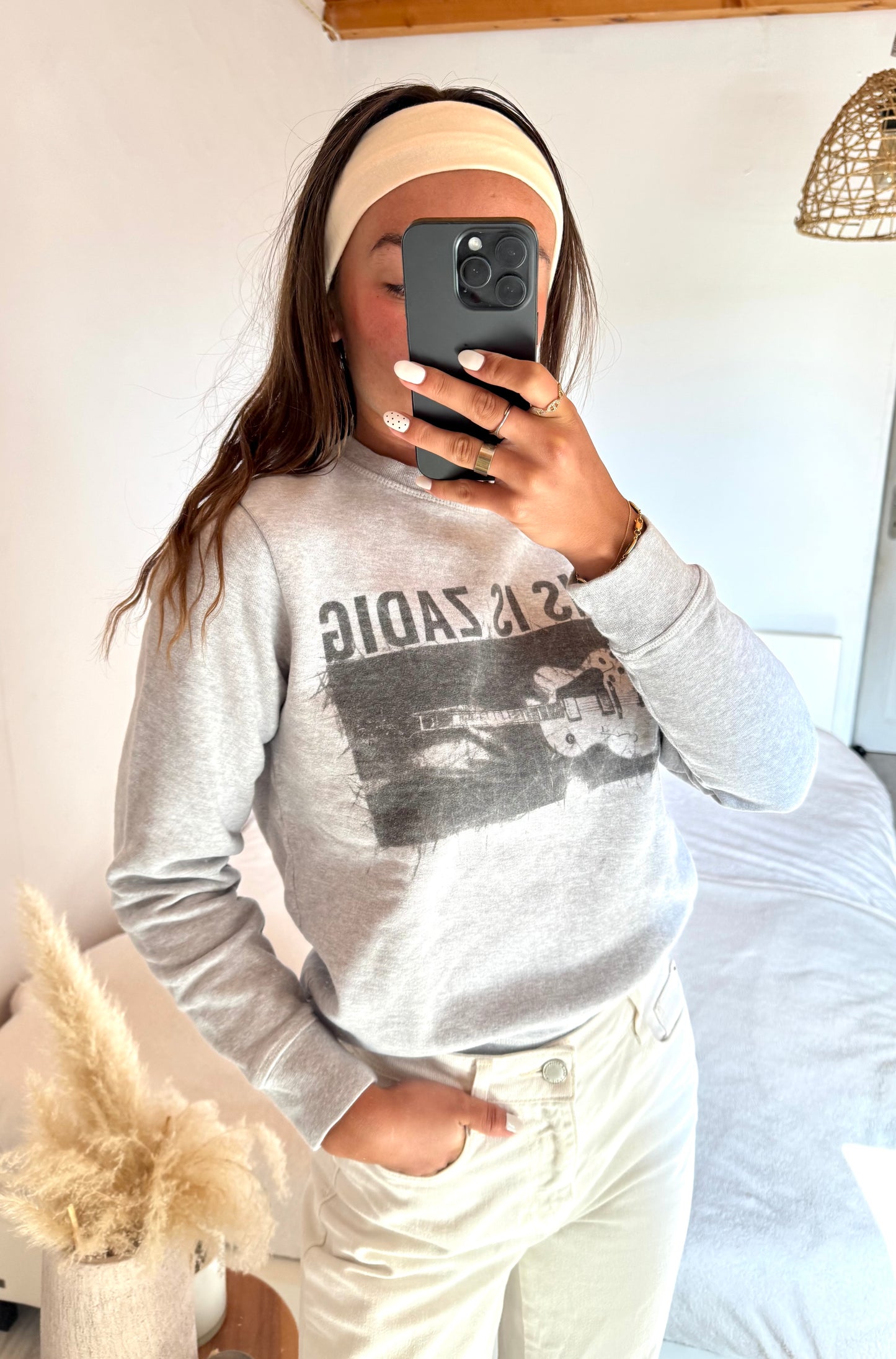 Sweat gris Zadig & Voltaire - XS