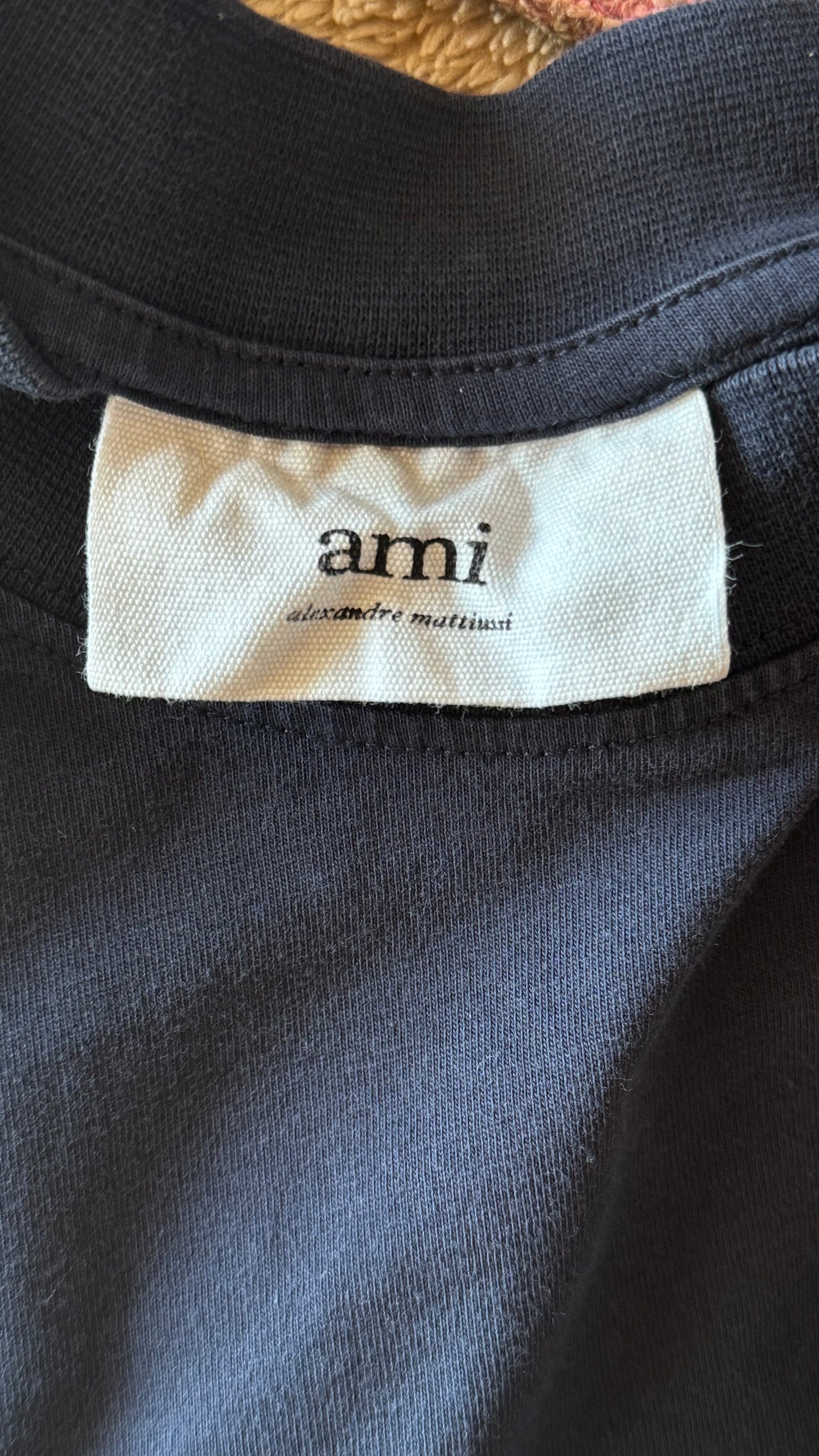 T-shirt marine Ami Paris - S