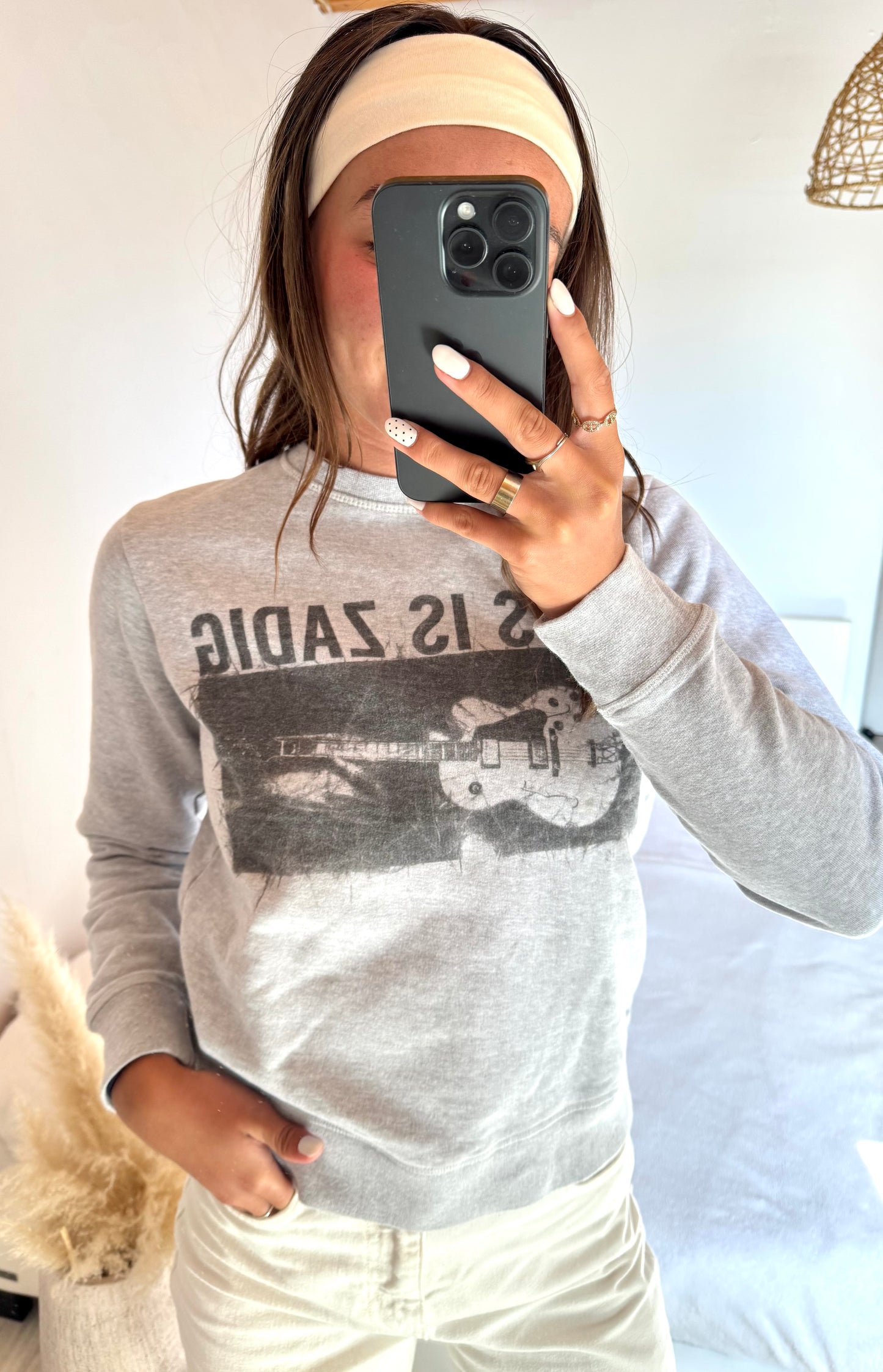 Sweat gris Zadig & Voltaire - XS
