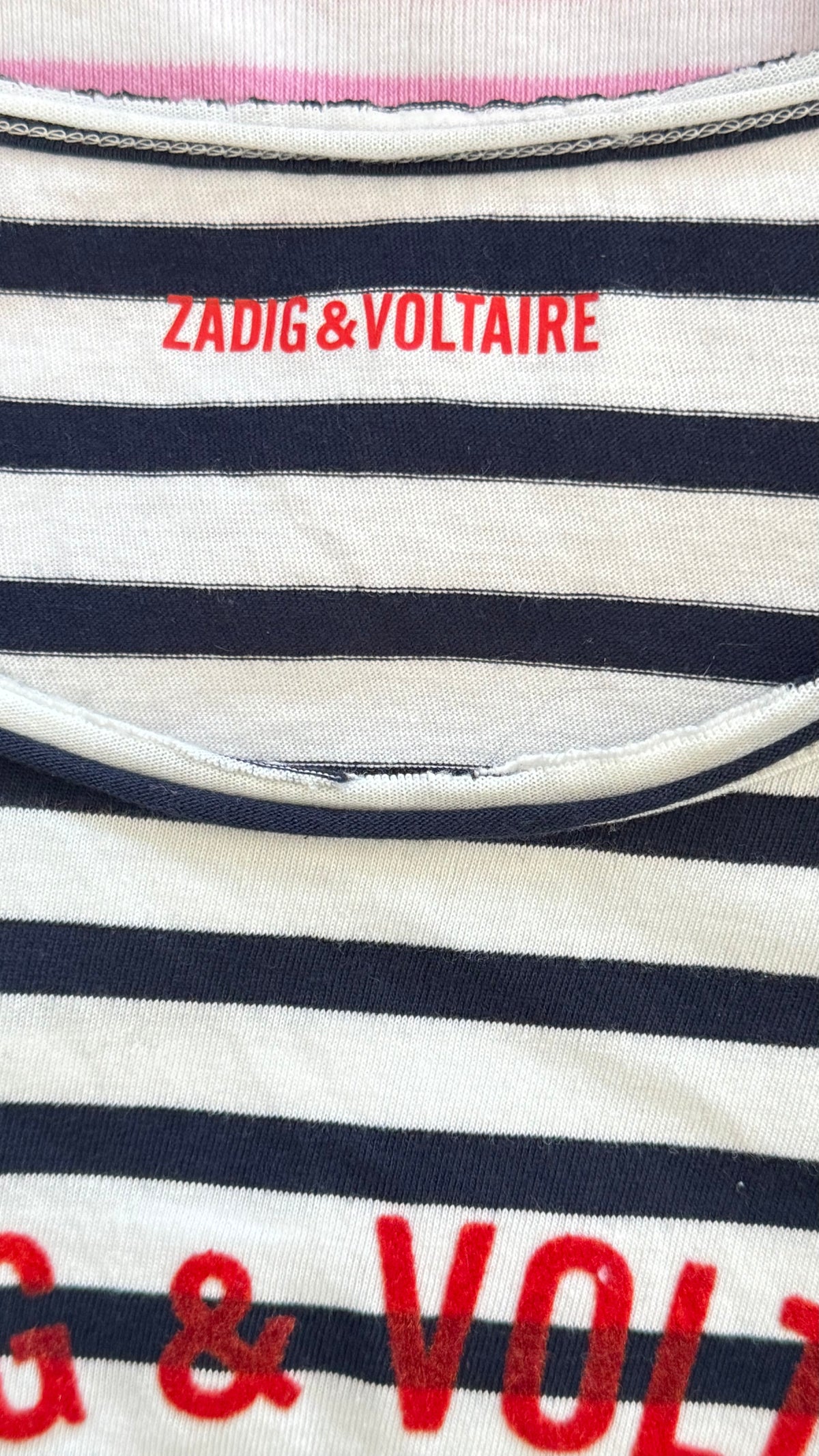 T-shirt marinière Zadig & Voltaire - XS