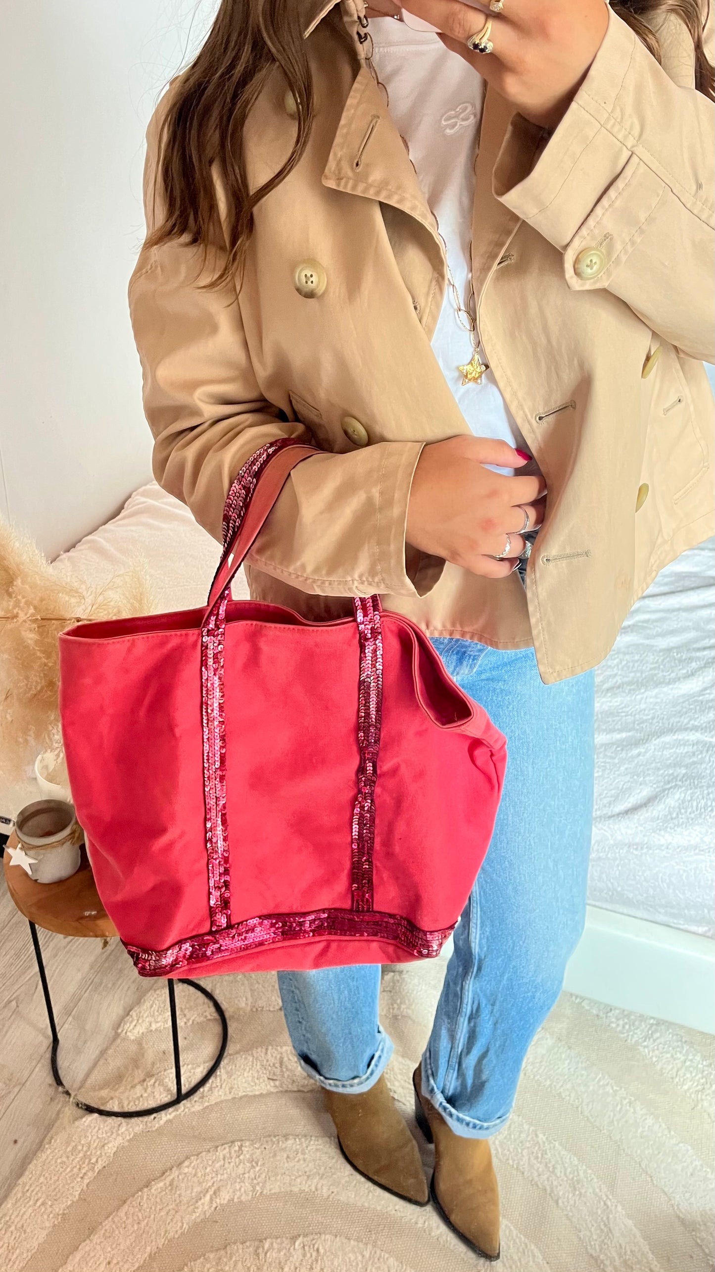 Sac cabas rose Vanessa Bruno
