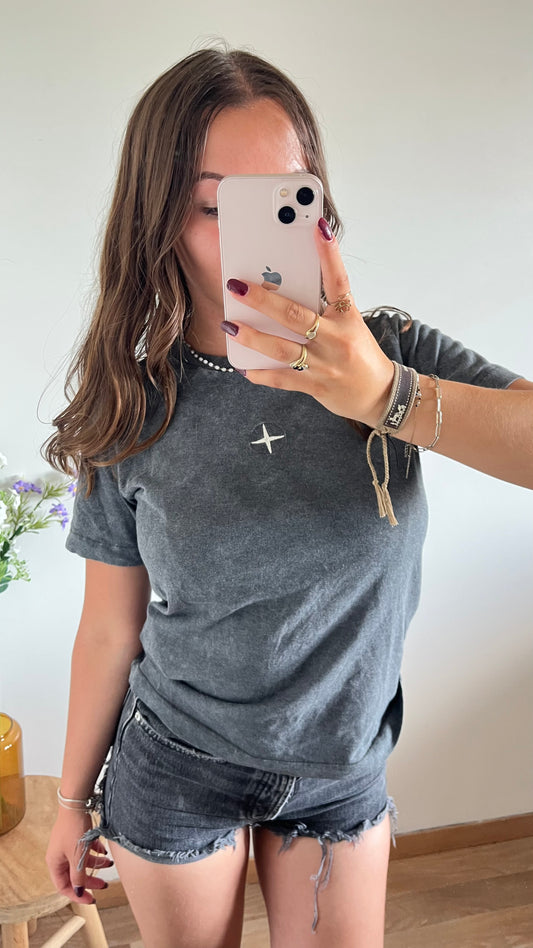 T-shirt gris Stone Island - XS/S