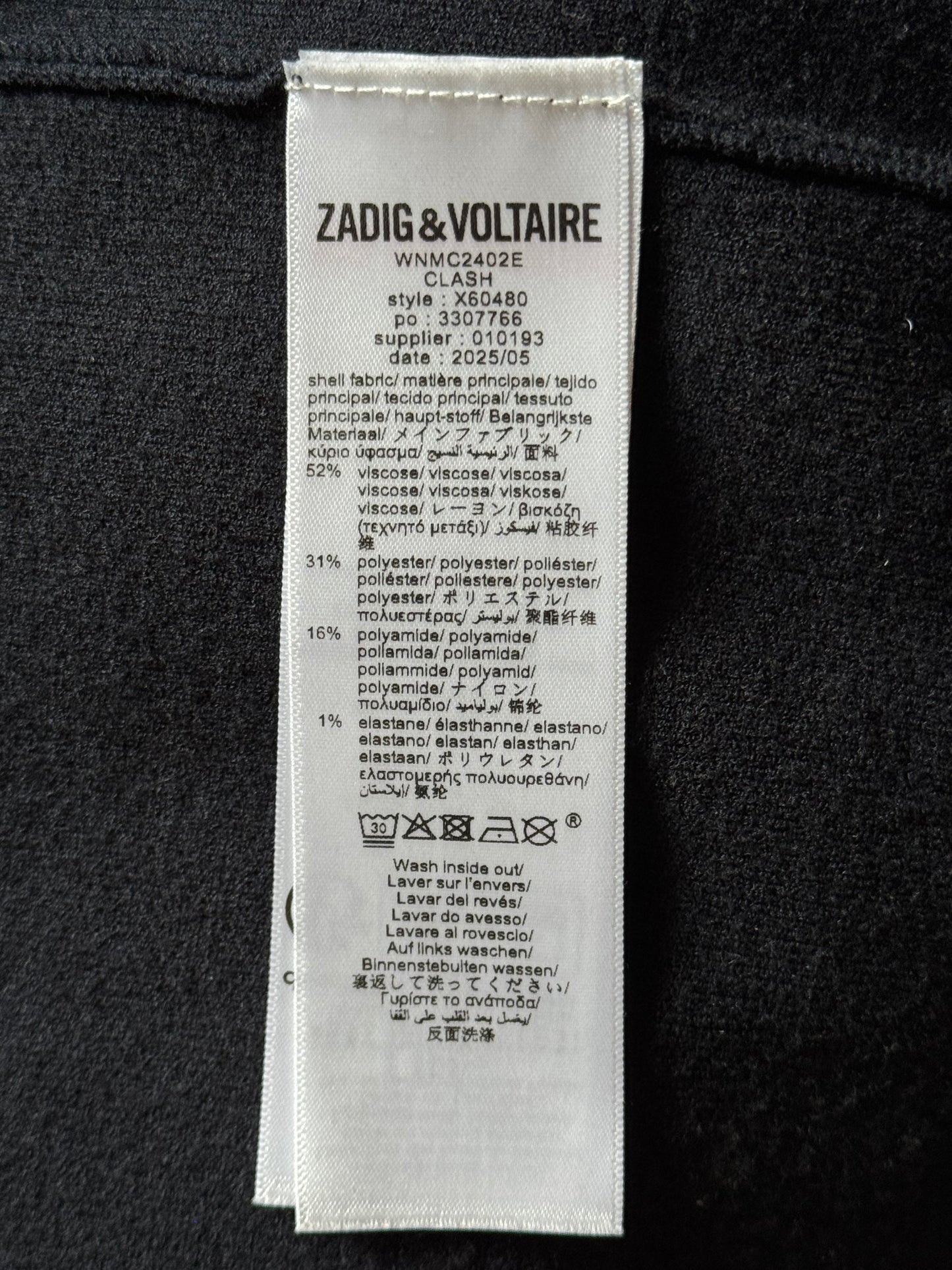 Gilet marine Zadig & Voltaire - S