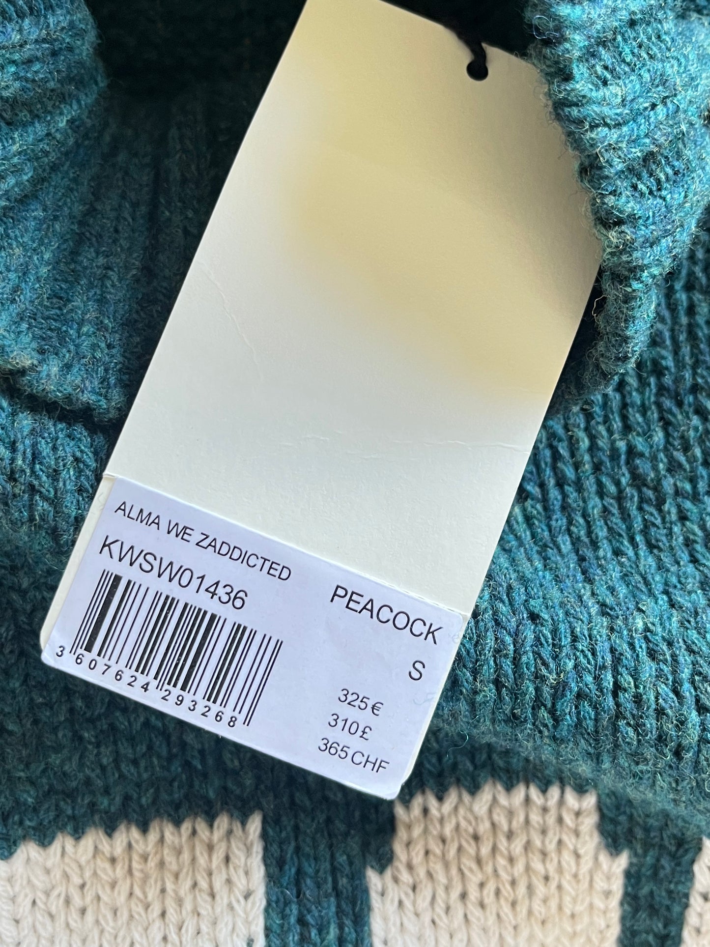 Pull neuf avec étiquette vert sapin Zadig & Voltaire - S