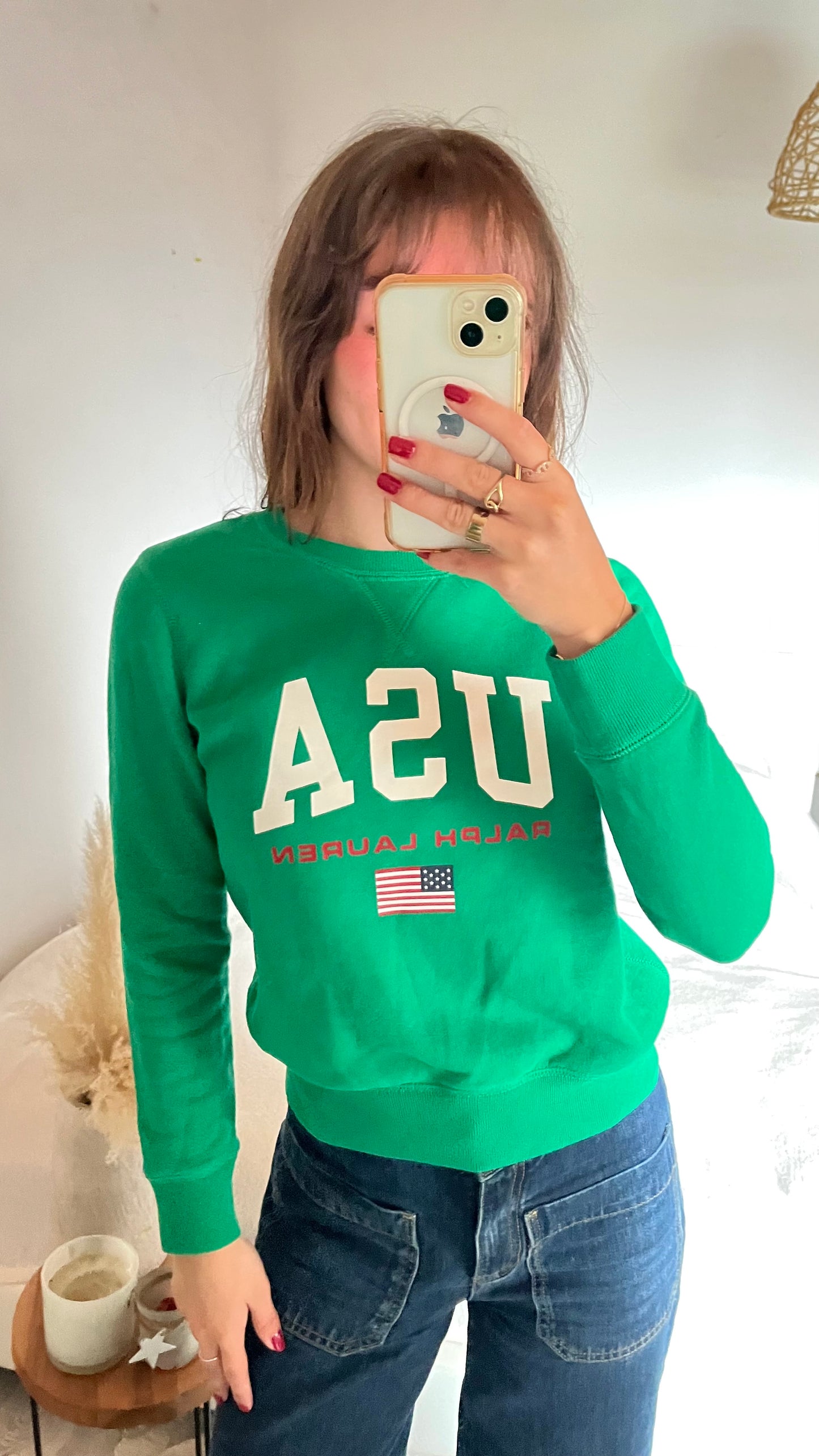 Sweat USA American Flag Ralph Lauren - XS