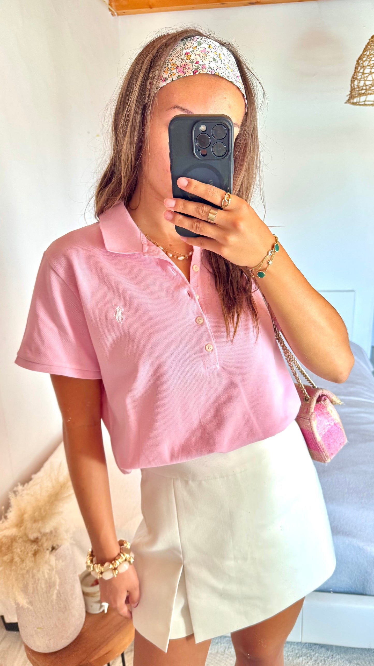 Polo rose Ralph Lauren - L