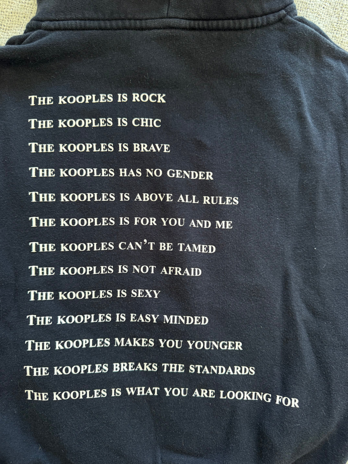 Sweat bleu marine The Kooples - XS