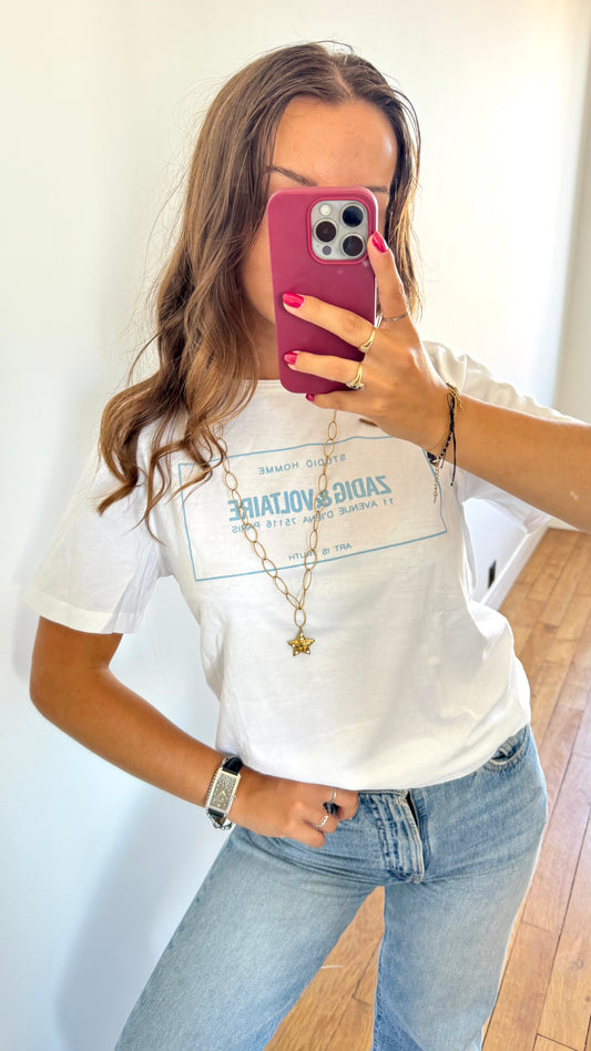 T-shirt blanc Zadig & Voltaire - S