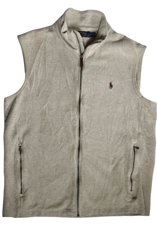 Veste sans manches beige - M