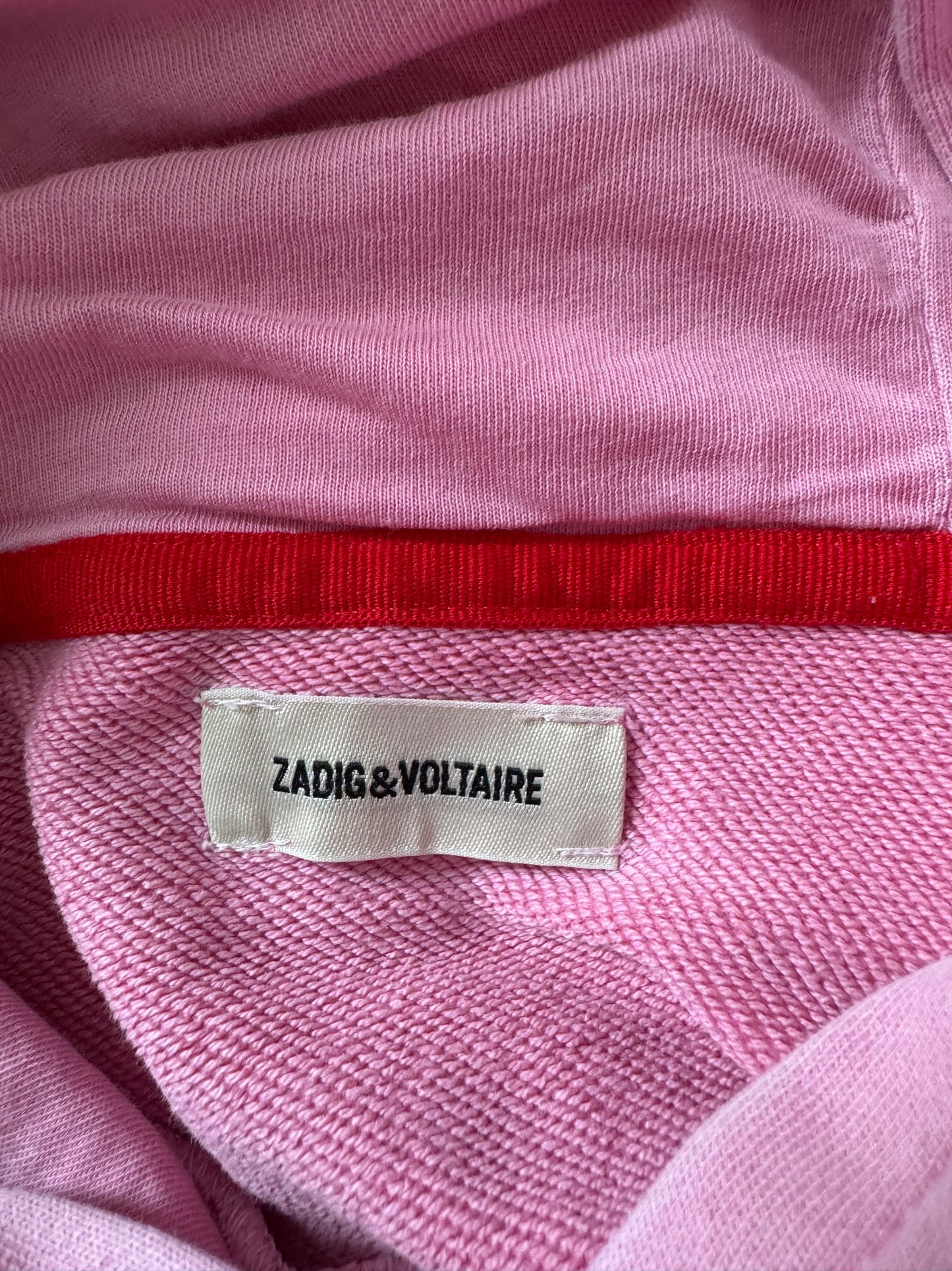Sweat à capuche rose Zadig & Voltaire - S
