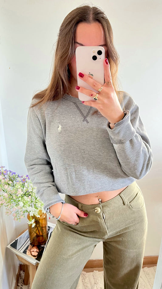 Sweat col rond molletonné Ralph Lauren - S