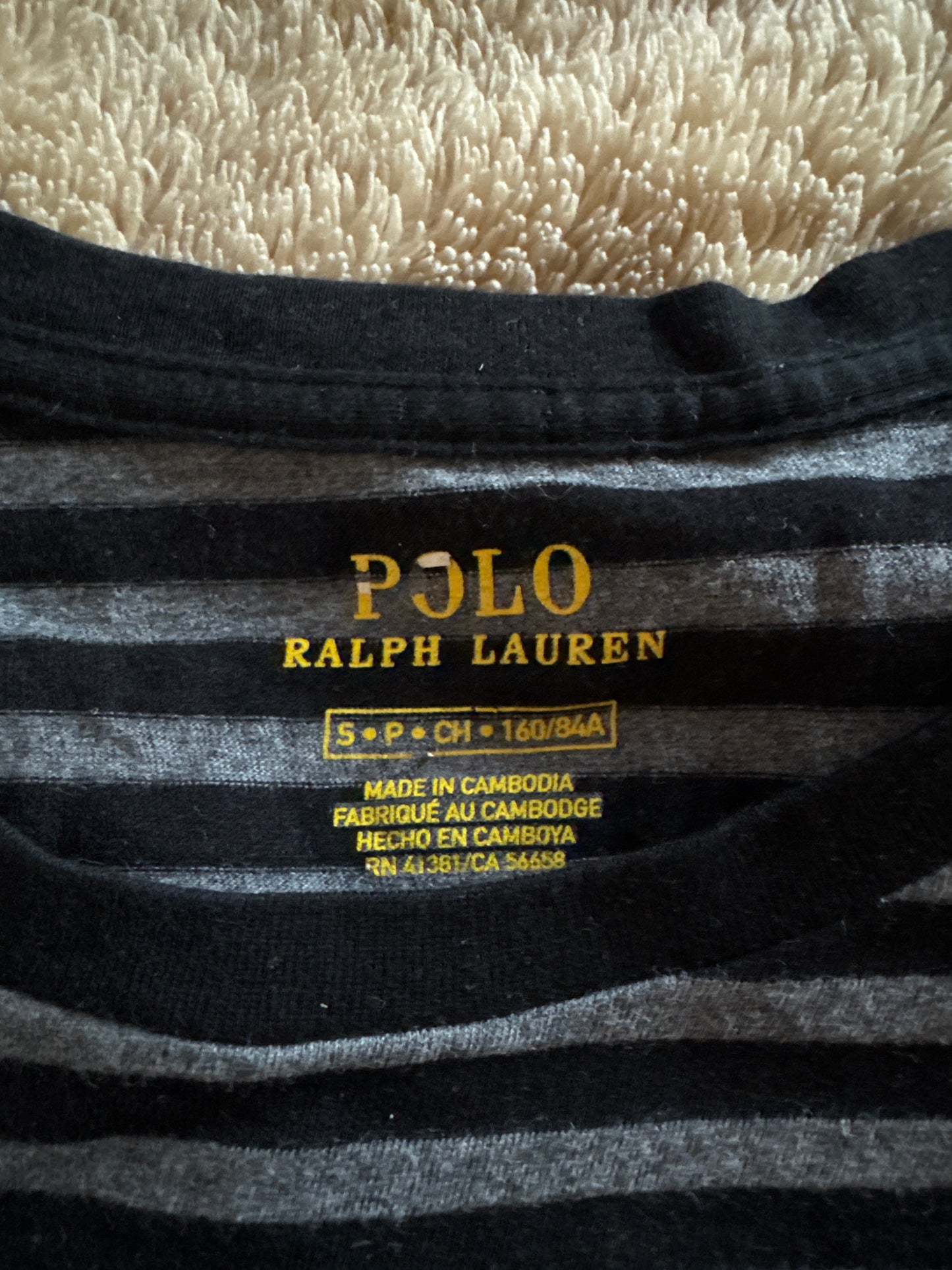 T-shirt à rayures Ralph Lauren - S