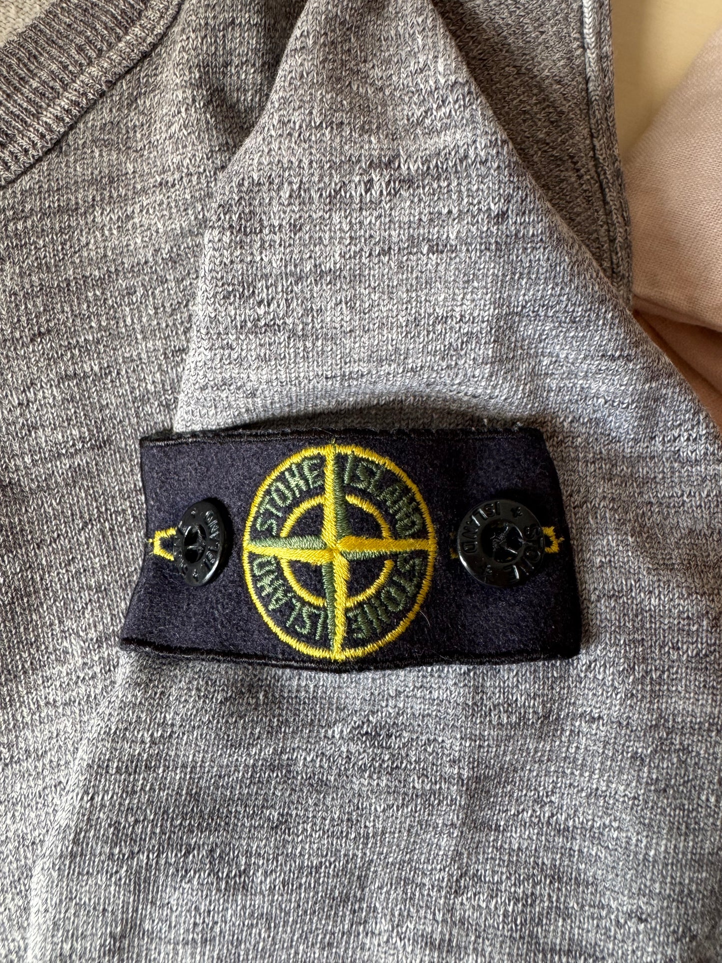 Pull gris Stone Island - S
