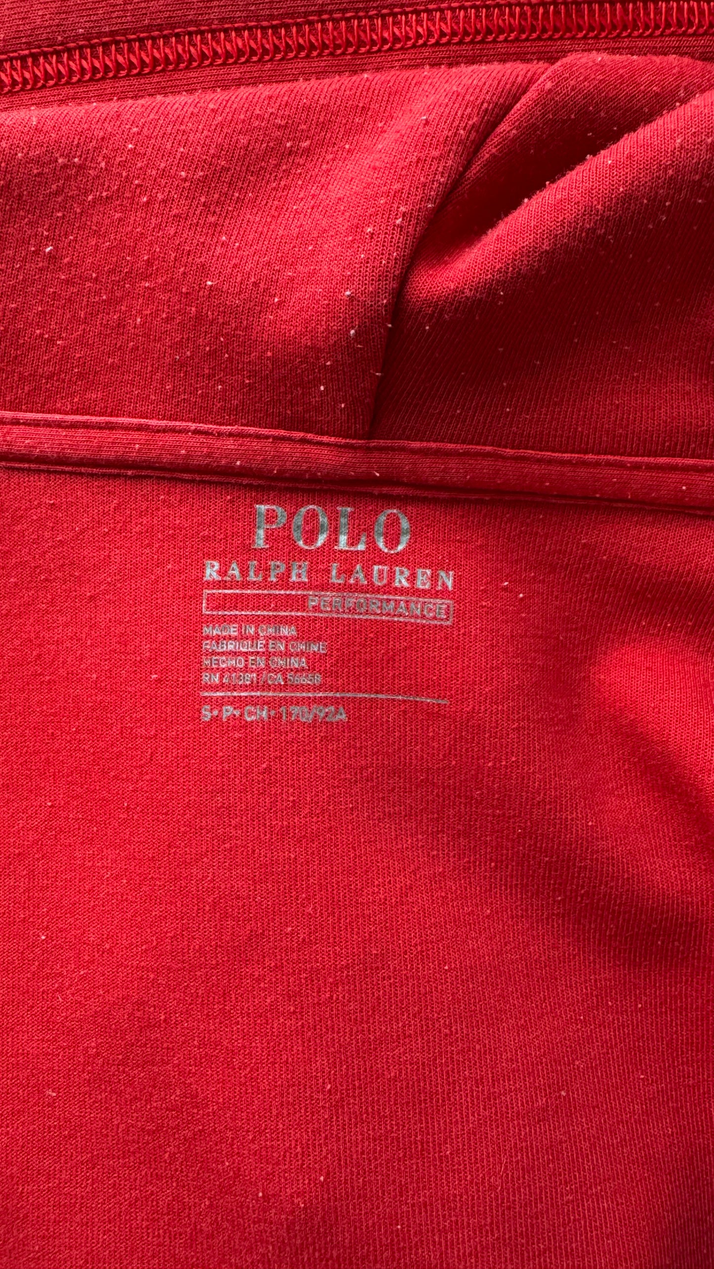Veste à capuche rouge Ralph Lauren - S homme / M femme