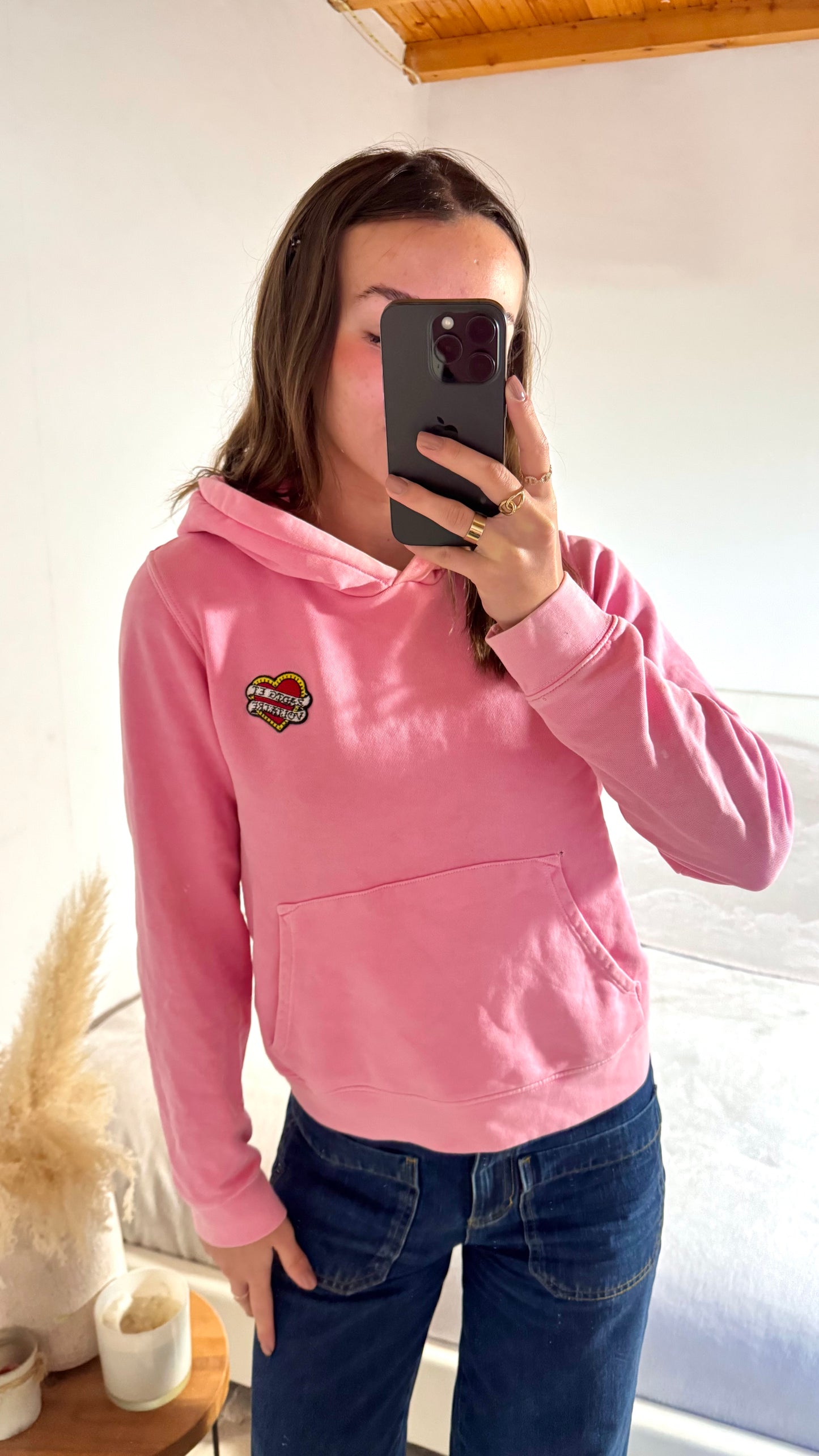 Sweat à capuche rose Zadig & Voltaire - XS/S