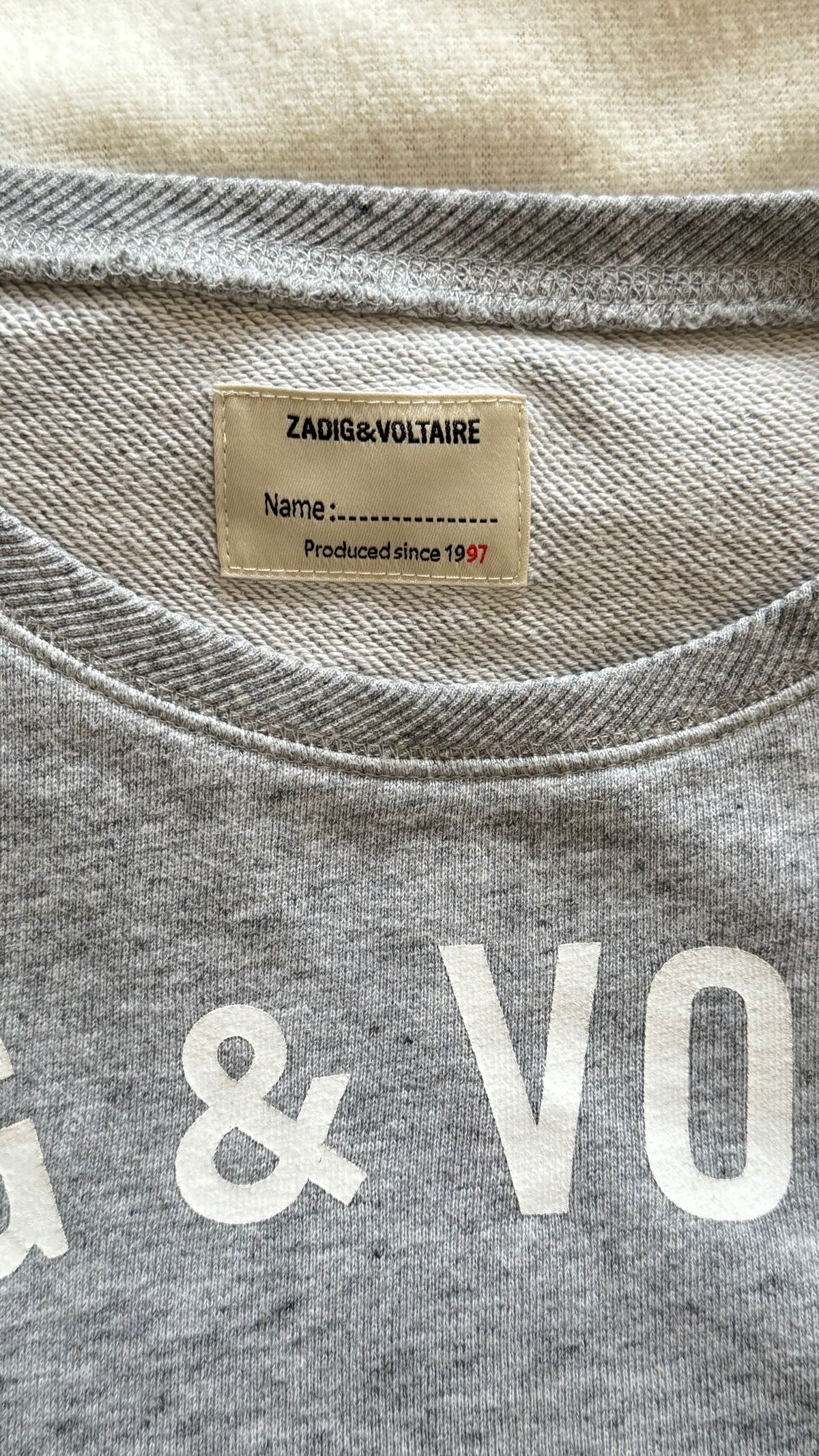 Sweat Gris Zadig & Voltaire - S