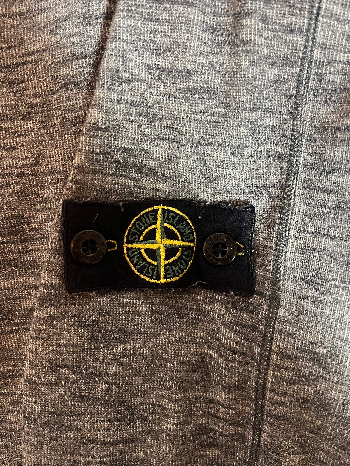 Pull gris chiné Stone Island - S