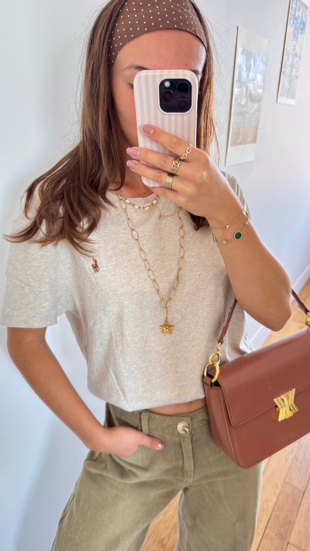 T-shirt beige Ralph Lauren - S et M