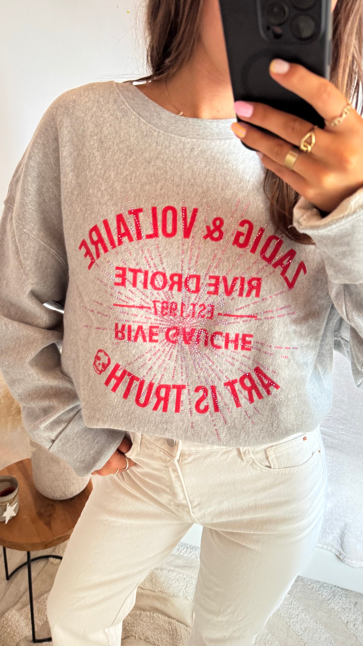 Sweat a strass Zadig & Voltaire - L