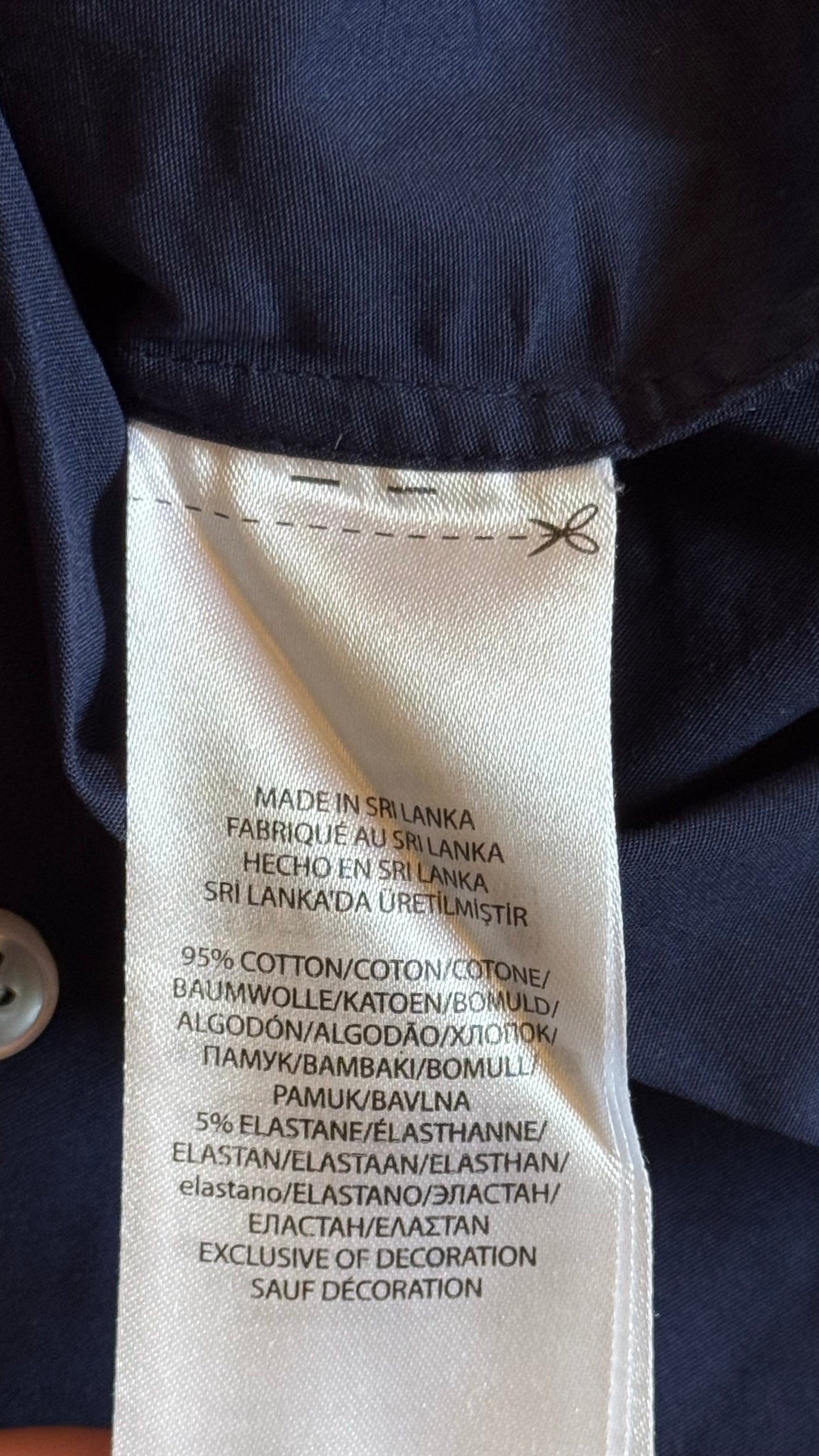 Chemise bleu marine Ralph Lauren - XS