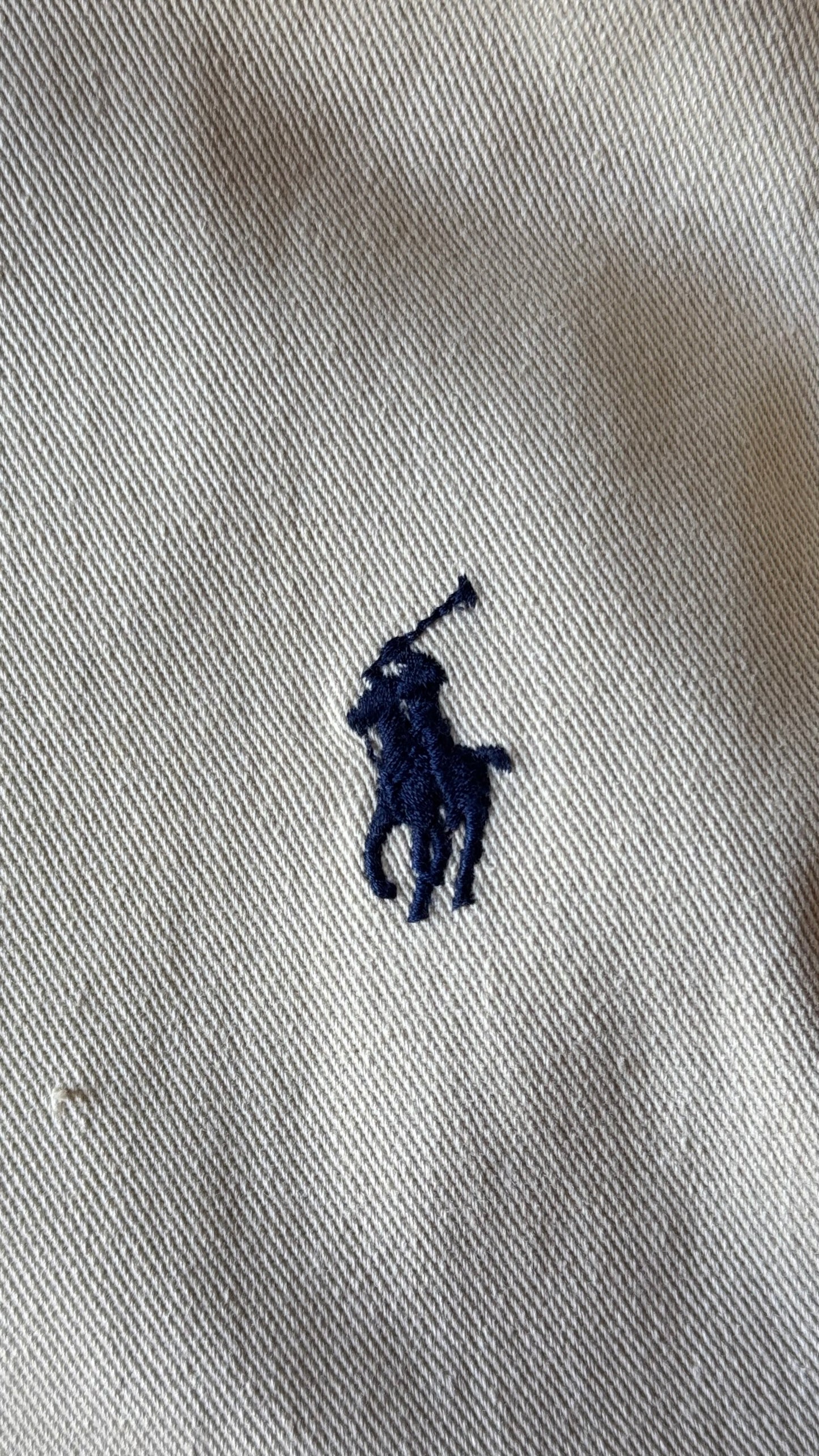 Veste en toile de coton beige Ralph Lauren - S