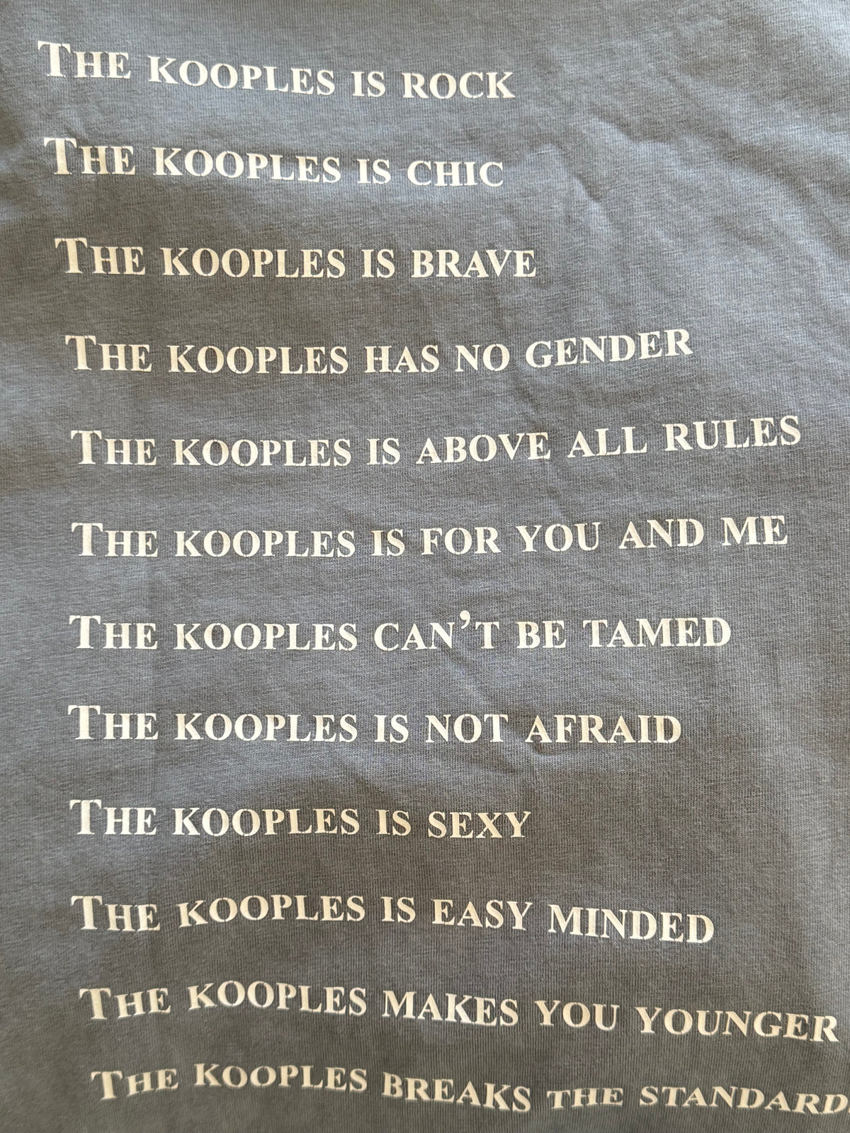 T-shirt gris The Kooples - S