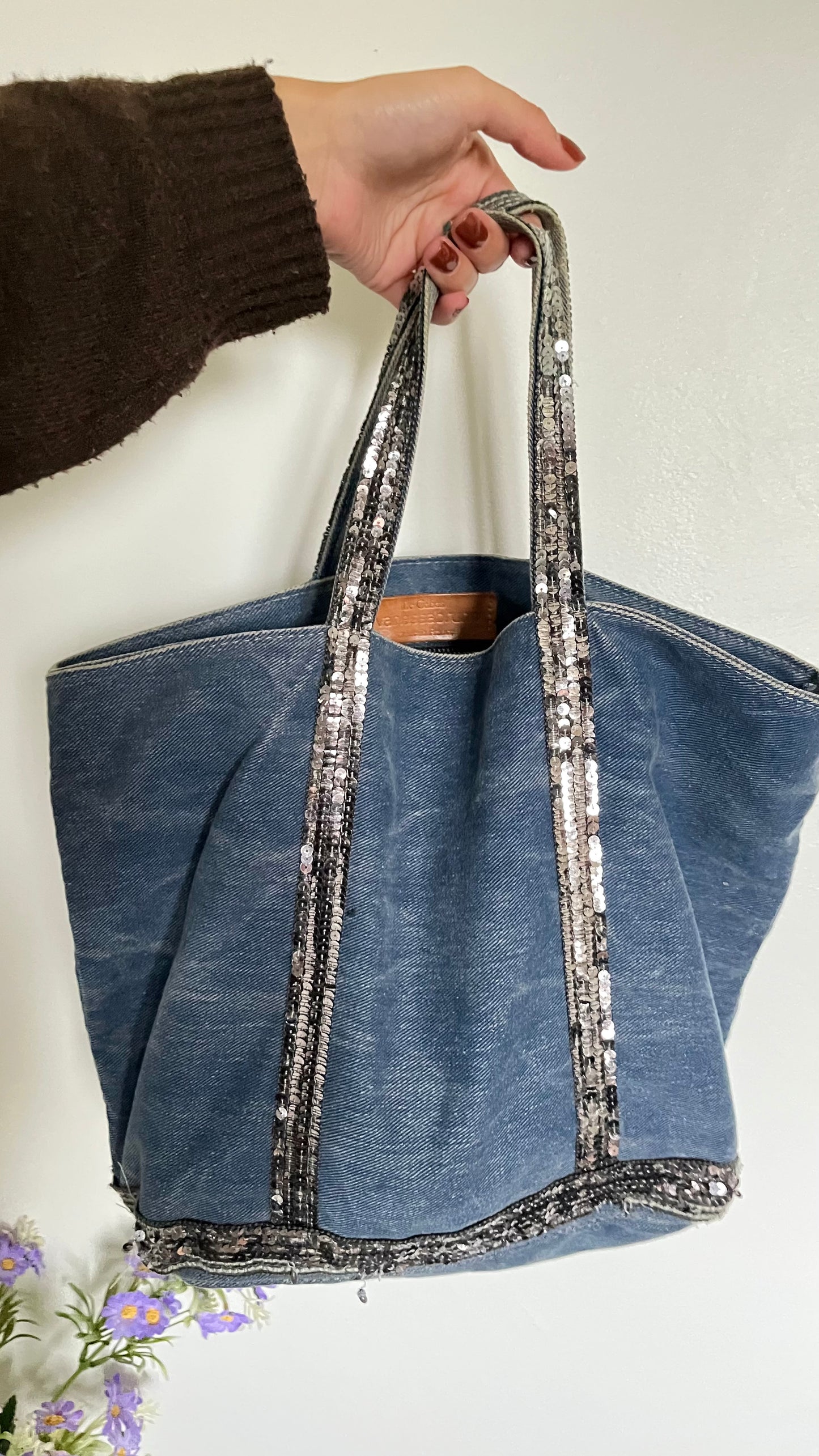 Sac cabas effet jean Vanessa Bruno