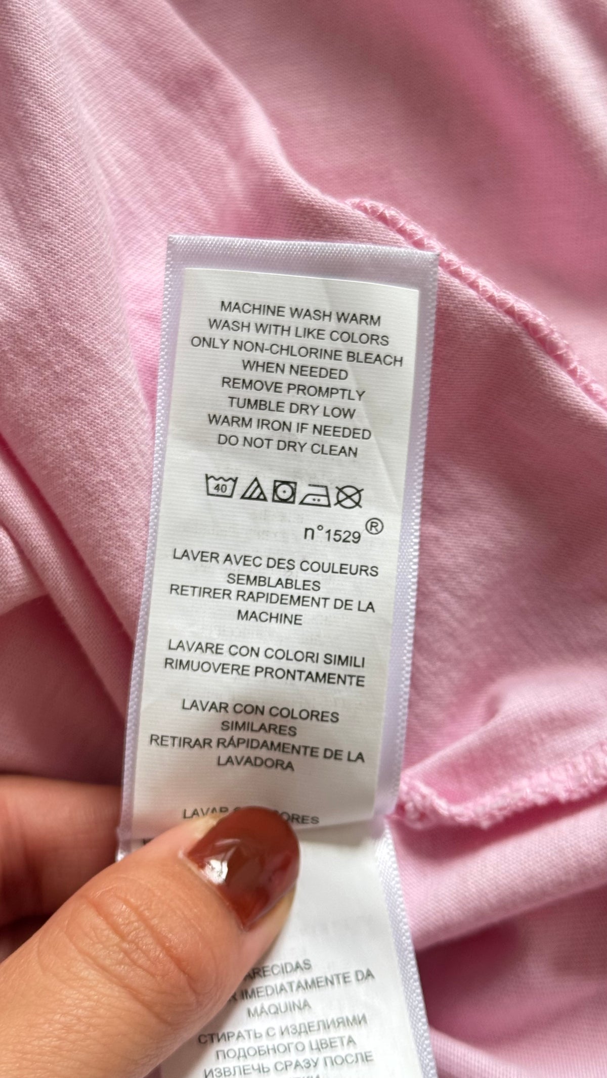 T-shirt rose Ralph Lauren - S