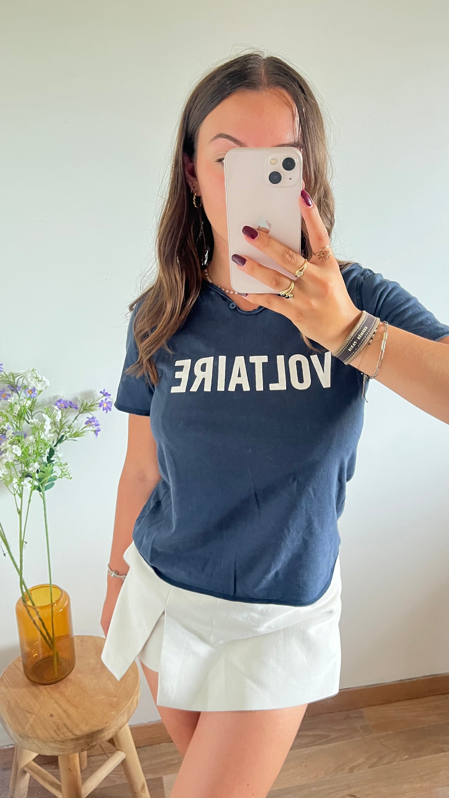 T-shirt bleu marine Zadig & Voltaire - S