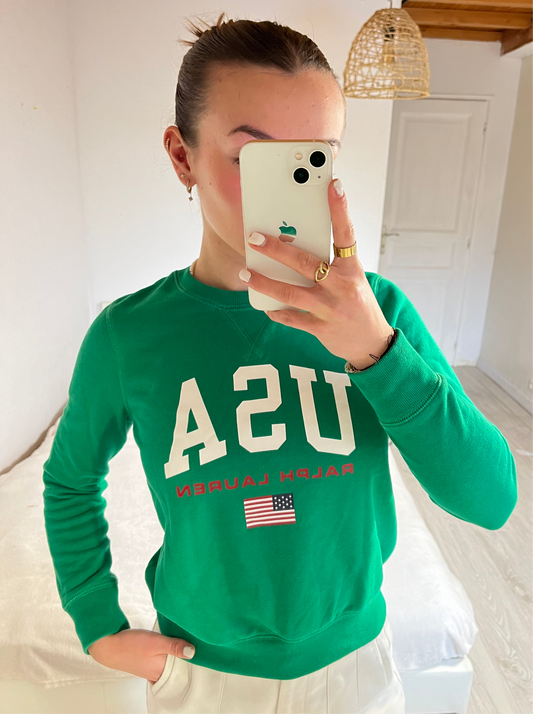 Sweat USA American Flag - XS