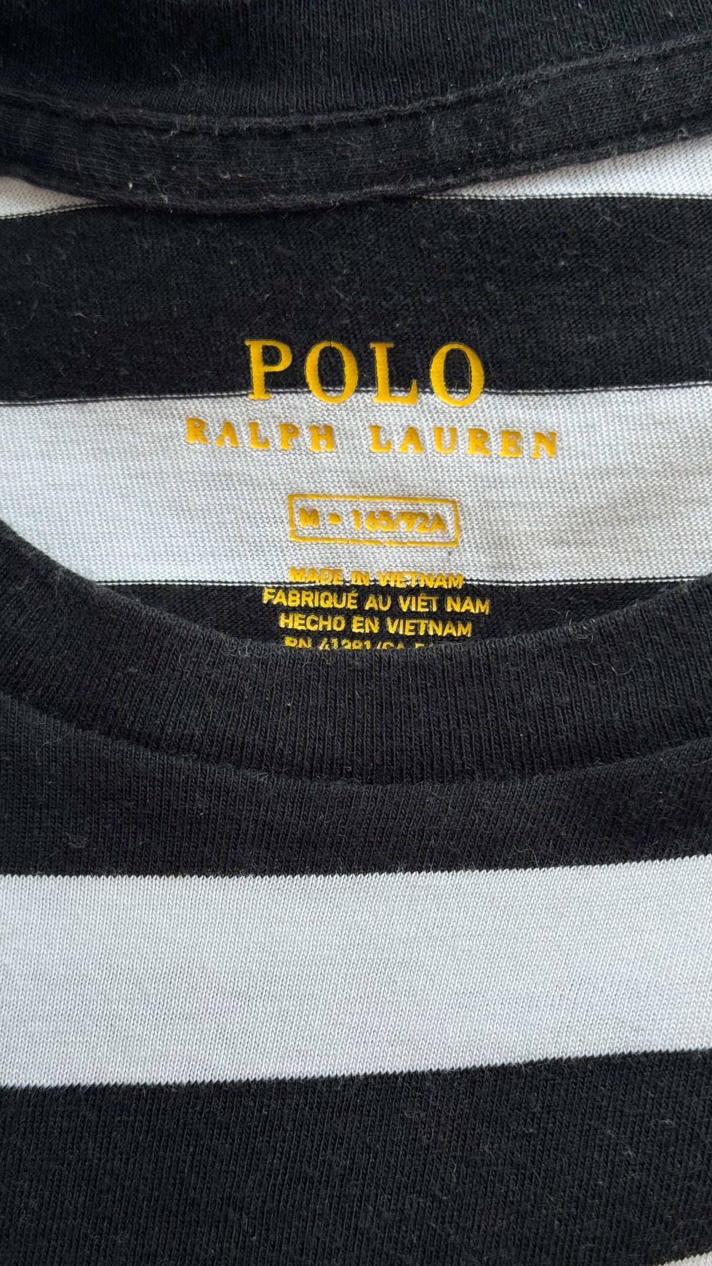 T-shirt rayée Ralph Lauren - M