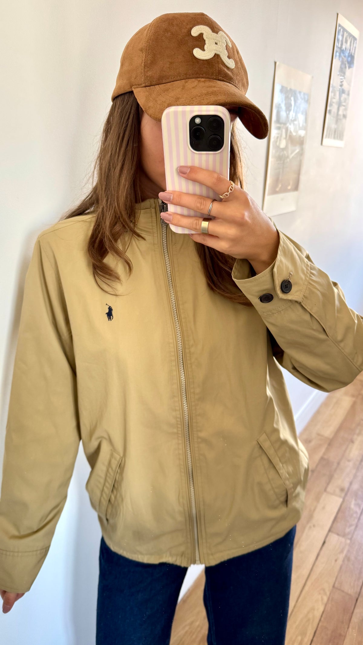 Veste d’extérieure beige Ralph Lauren - S