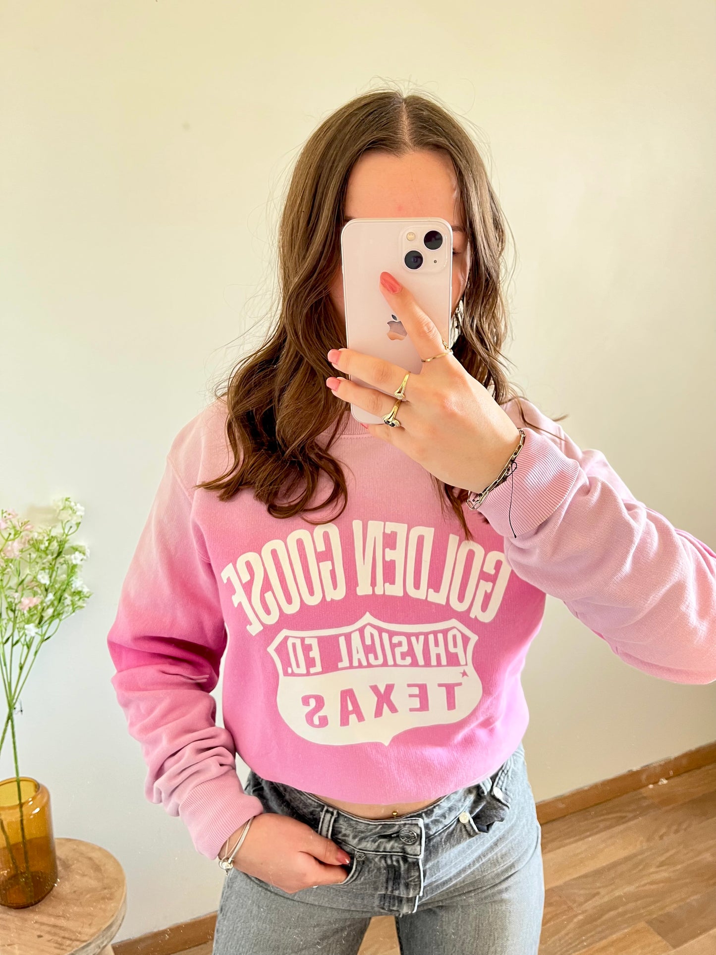 Pull rose Golden Goose - M