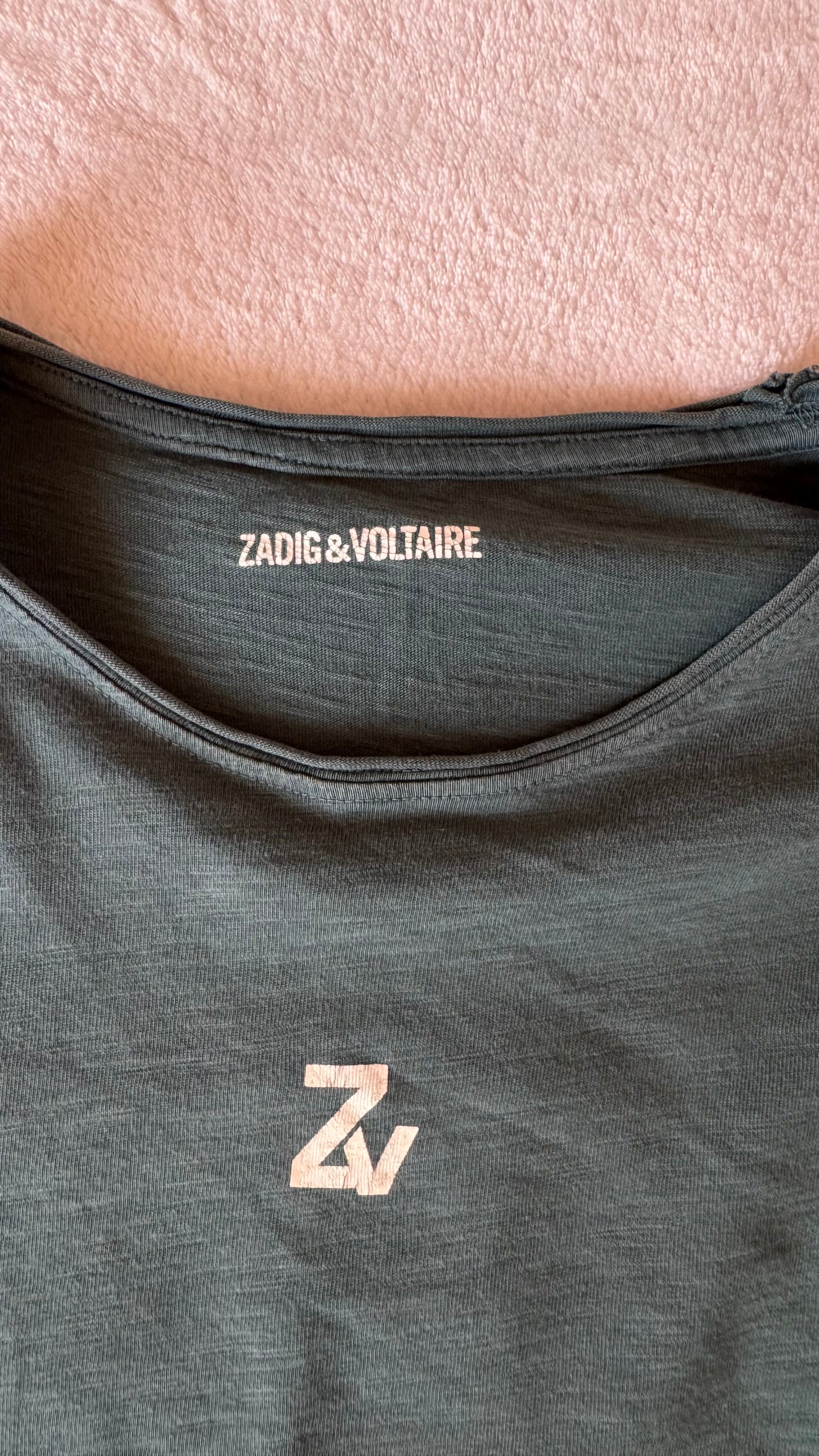 T-shirt vert foncé Zadig & Voltaire - S
