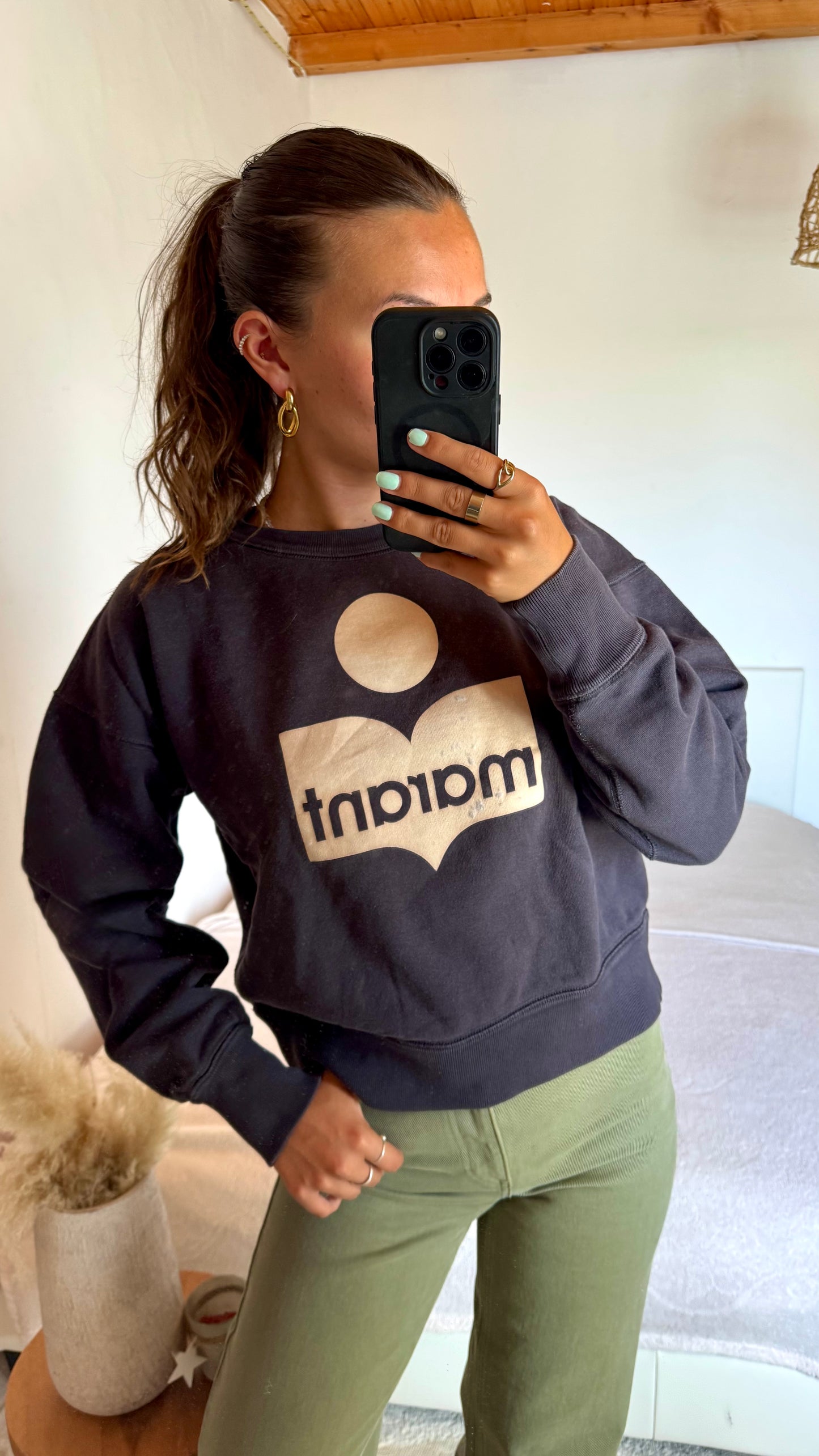 Sweat noir Isabel Marant - S/M