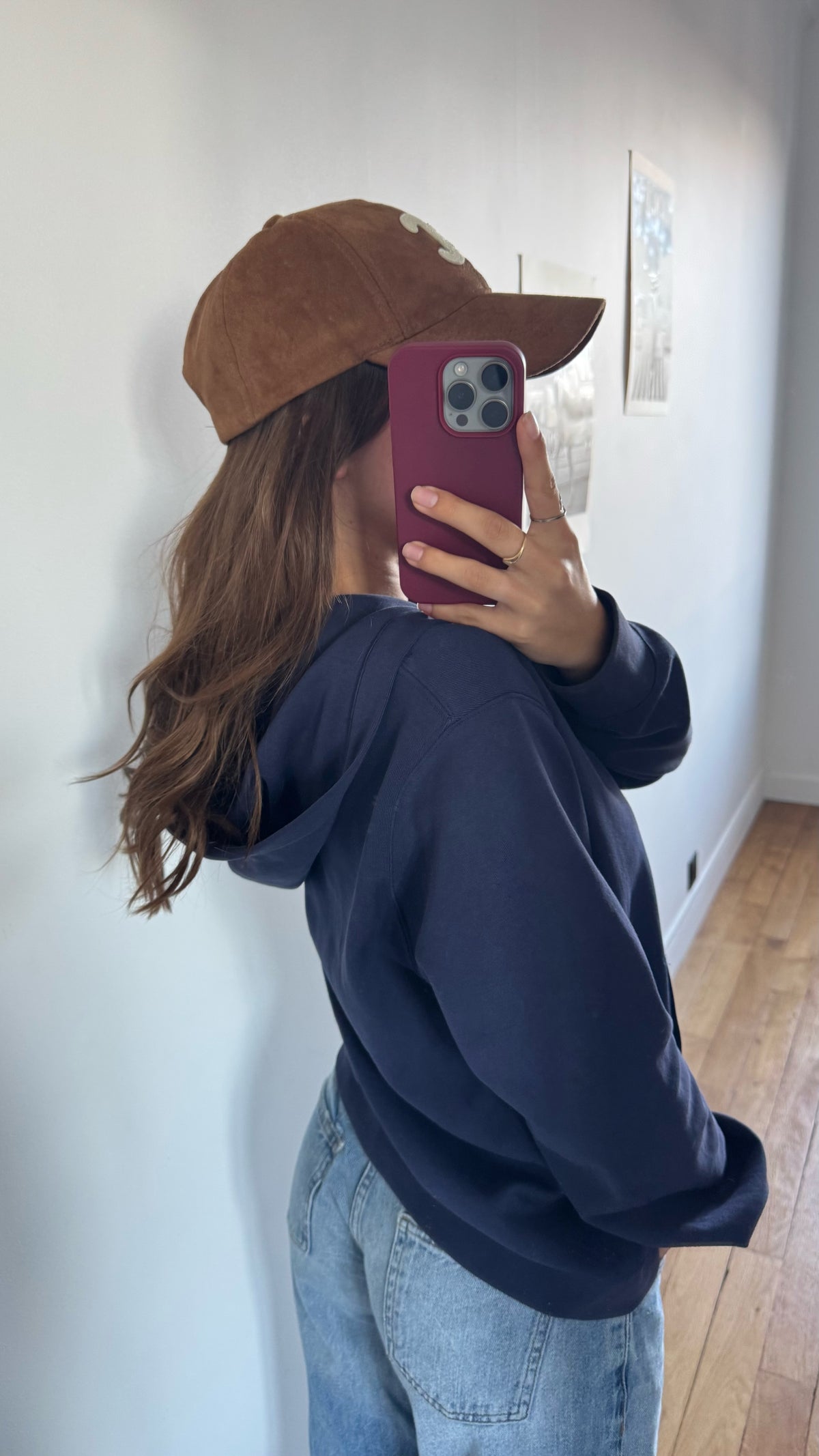 Veste a capuche bleu marine Ralph Lauren - S
