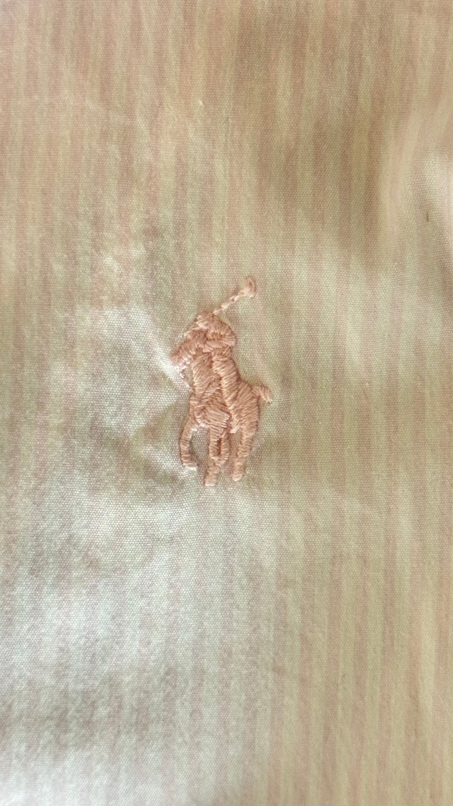 Chemise rayée rose Ralph Lauren - XS