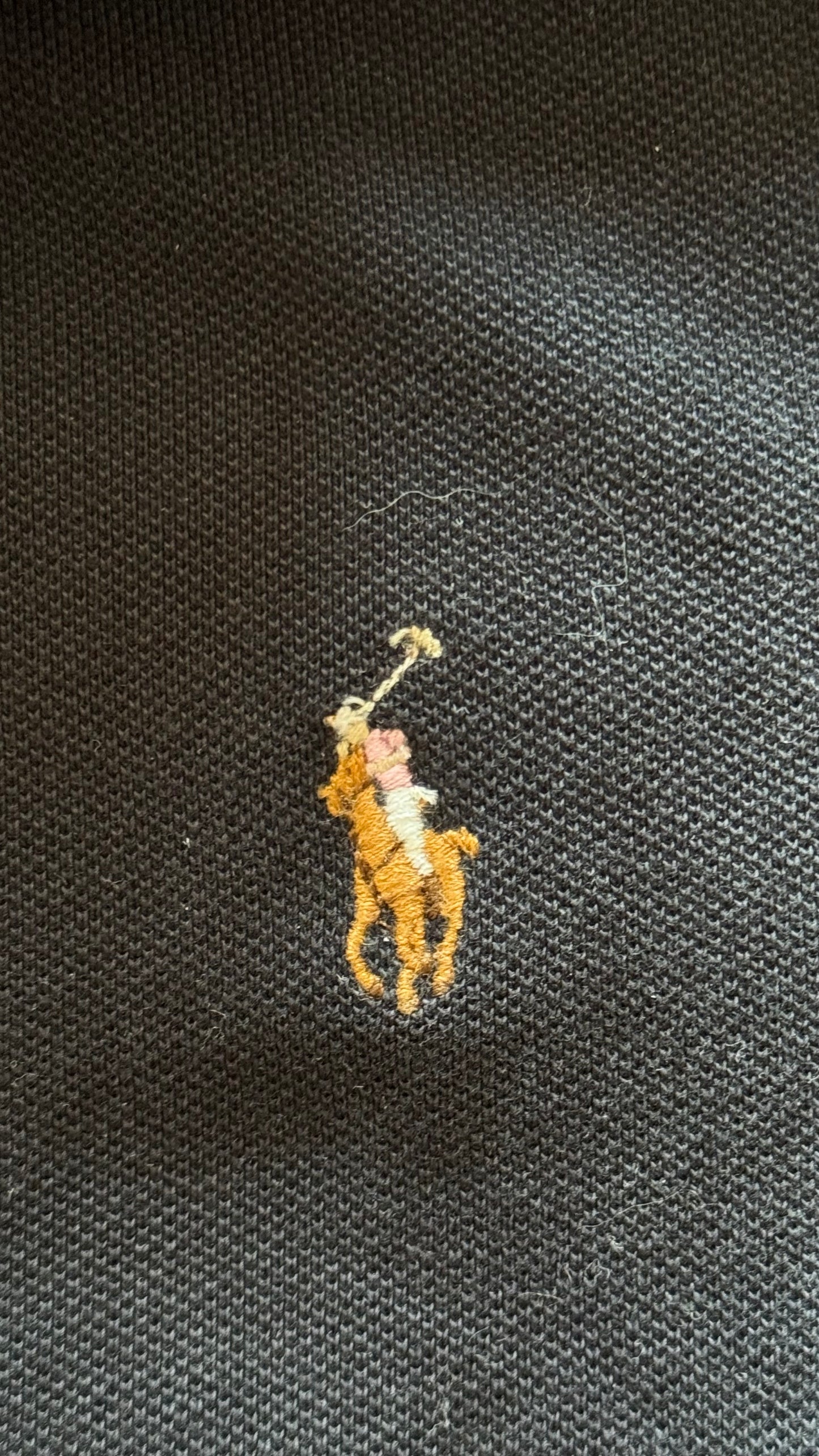 Polo noir Ralph Lauren - XS