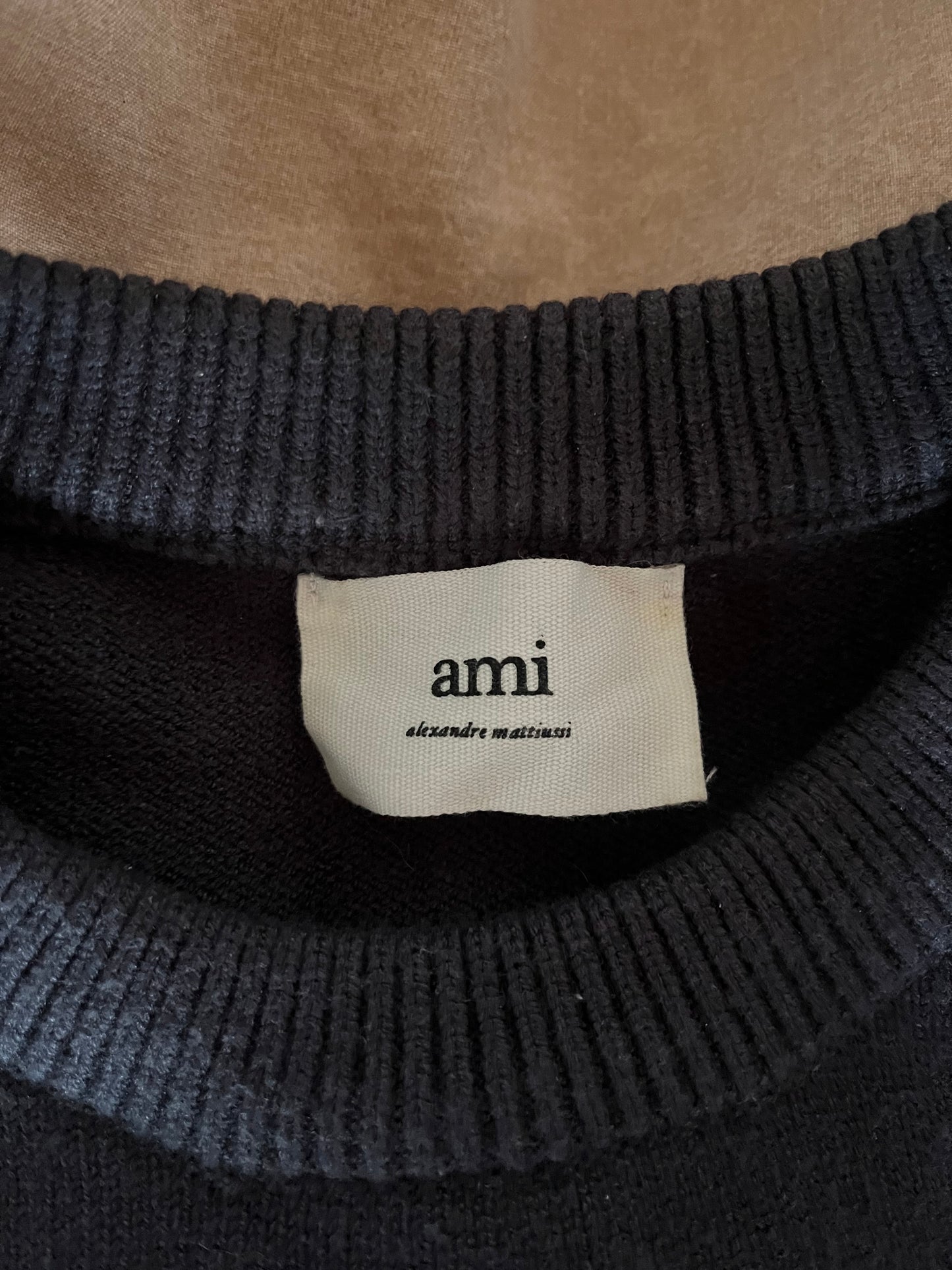 Pull gris cendré Ami Paris - M