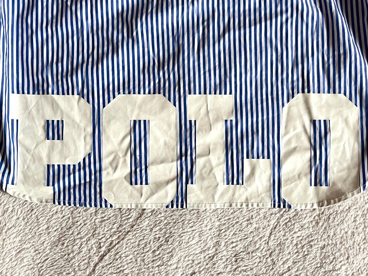 Chemise bleue rayures Ralph Lauren - XS