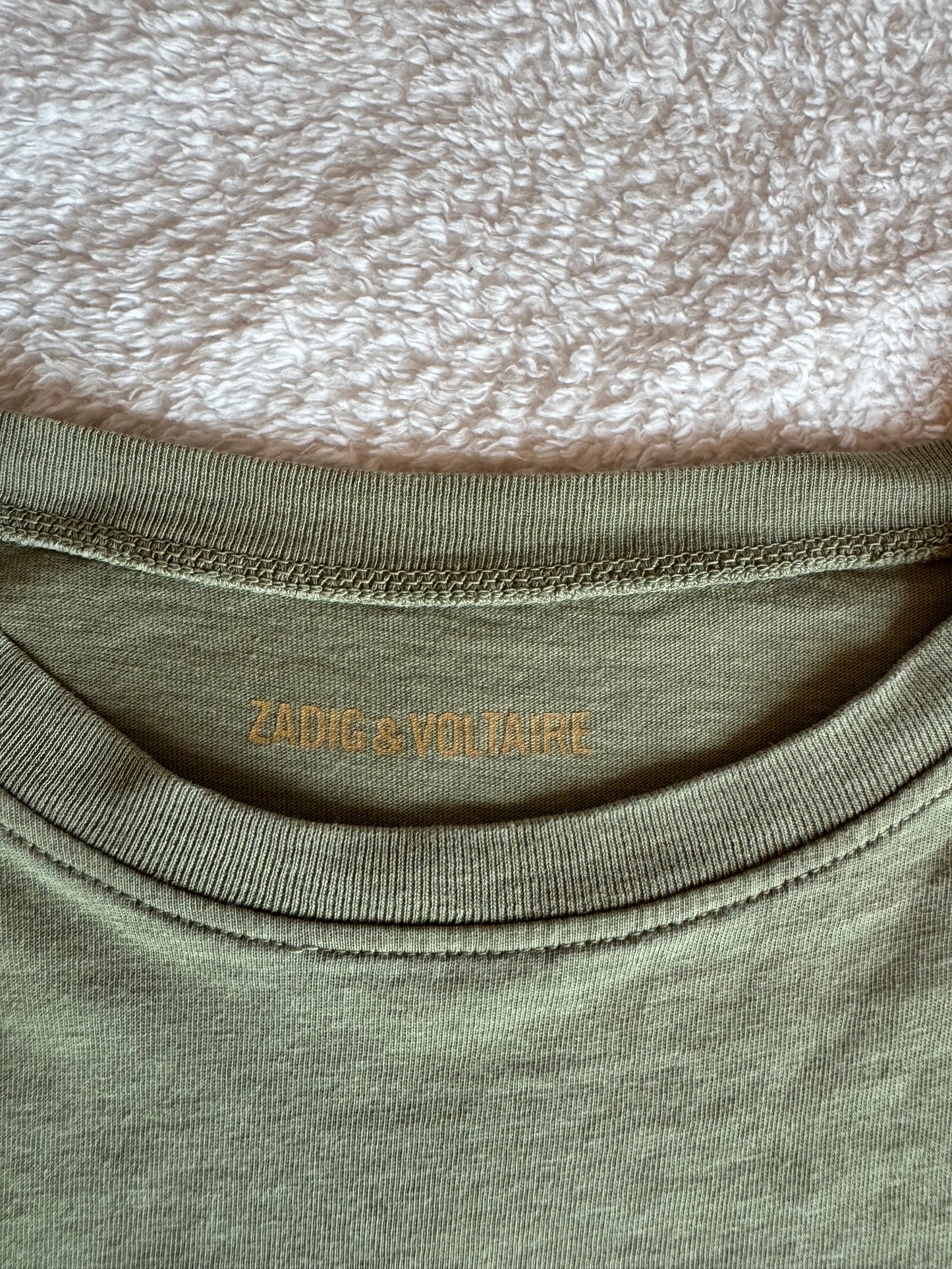 T-shirt kaki Zadig & Voltaire - XS