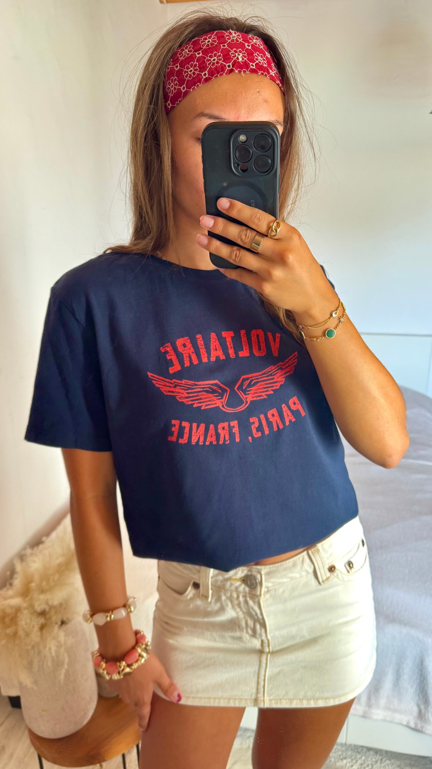 T-shirt marine Zadig & Voltaire - M