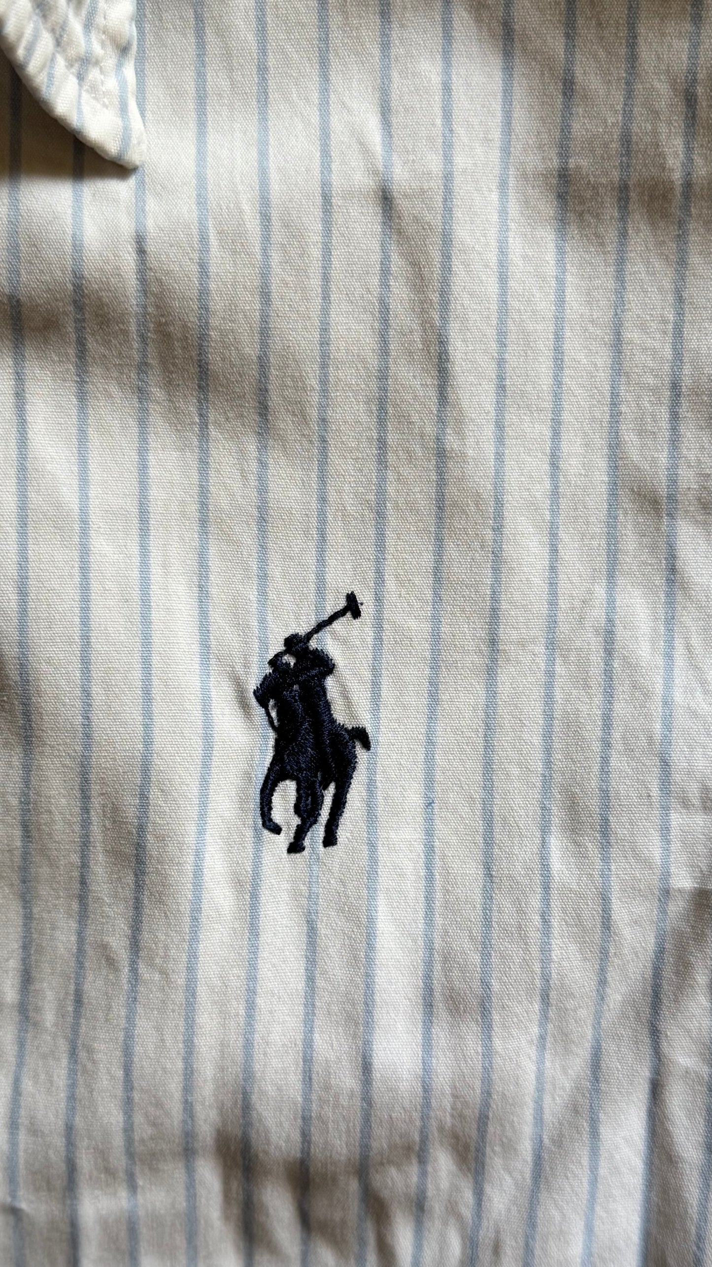 Chemise blanche rayée Ralph Lauren - S