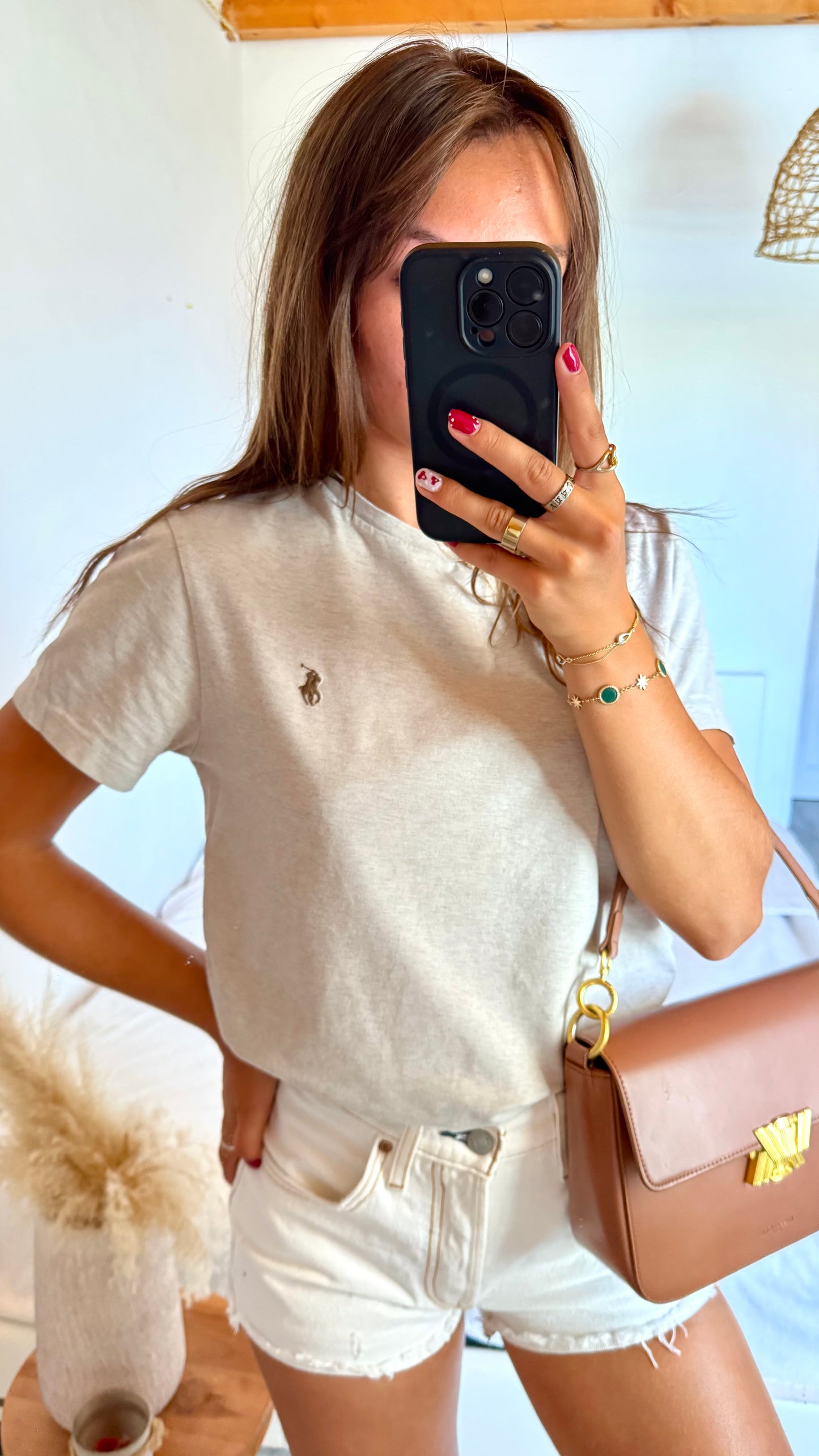 T-shirt beige Ralph Lauren - S unisex