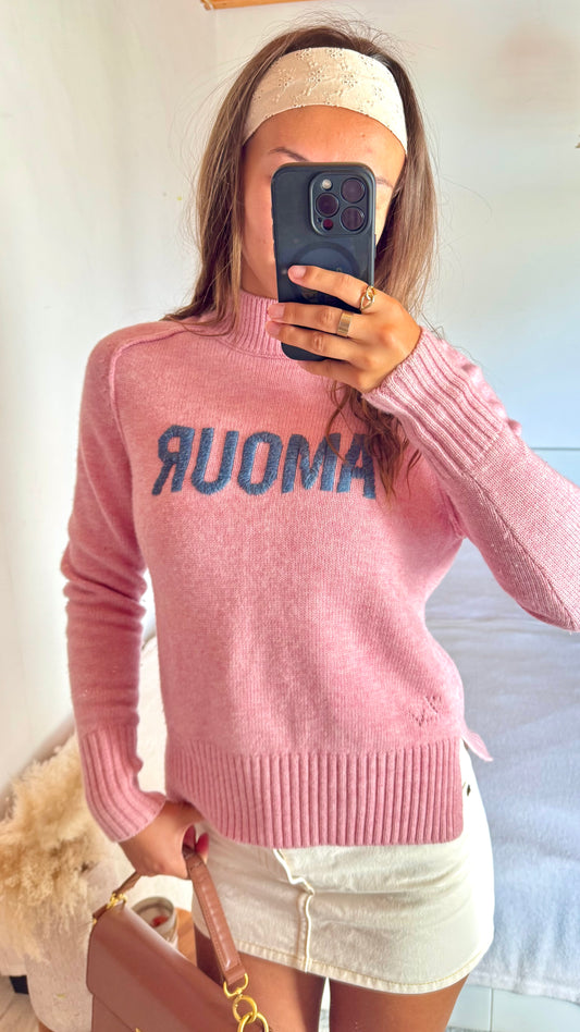 Pull en laine rose Zadig & Voltaire - 12 ans
